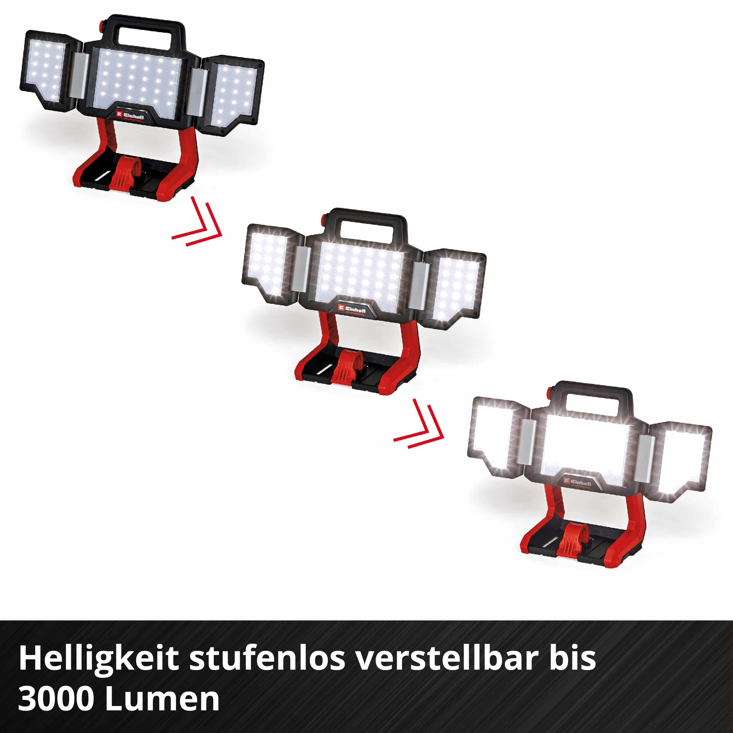 EINHELL Akku-Lampe TP-CL 3000 Li Kit (1x 4,0 Ah)