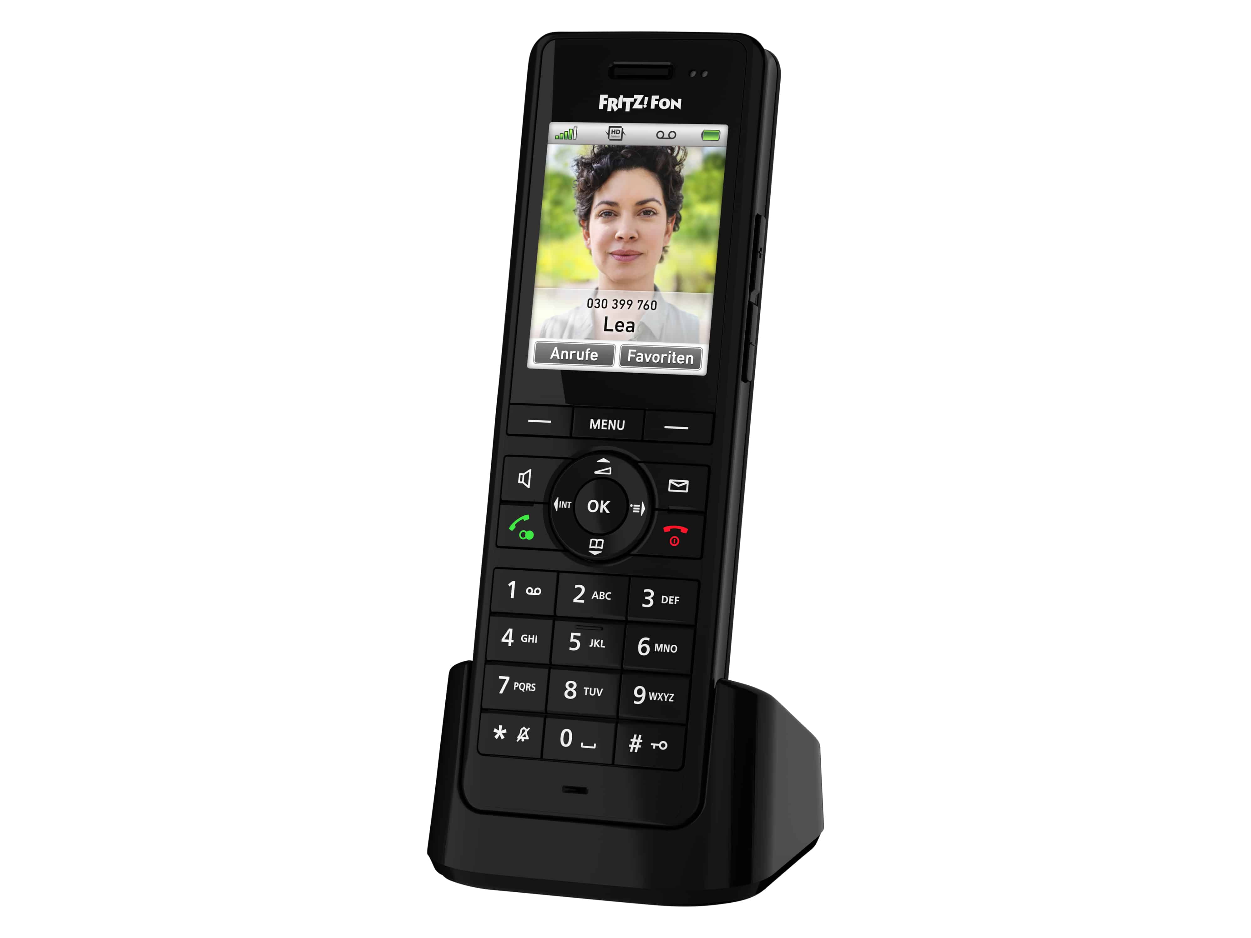 AVM FRITZ!Fon Dect-Telefon X6 schwarz