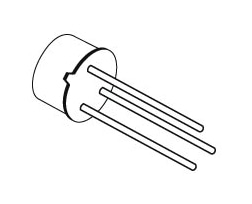 Transistor BC141-16, NPN, 60 V, 1 A, 0,8 W, TO39