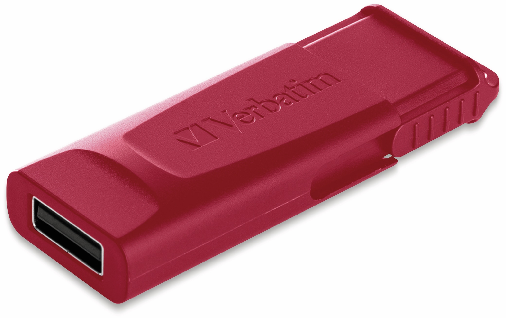 Verbatim USB 2.0 Stick Store N Go Slider, 32GB, rot/blau, 2er Pack