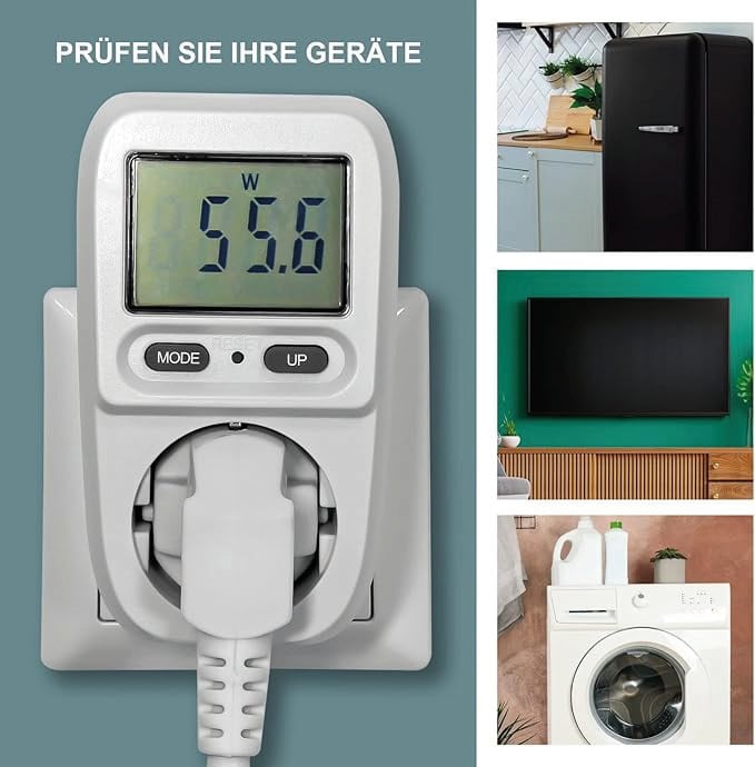 DREAM HEAT Infrarot Heizung DH CC 480 W, inkl. Energiekostenmessgerät