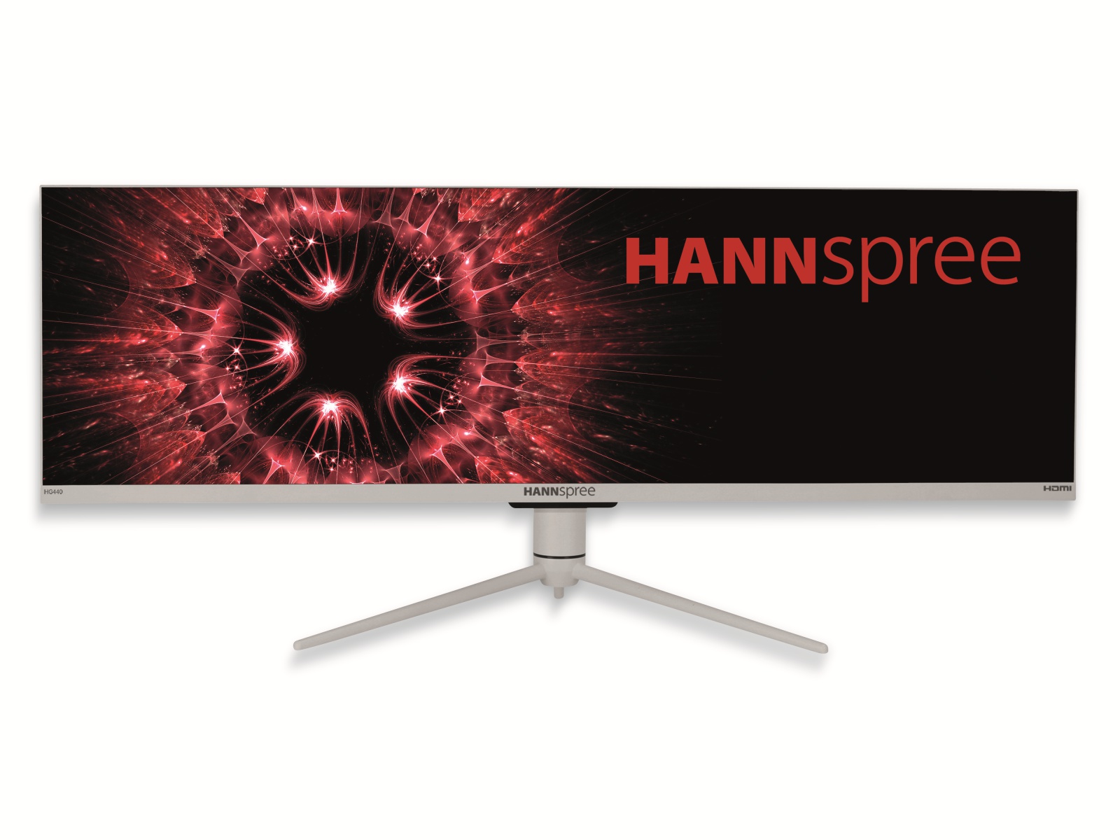 HANNspree Monitor HG440CFW, 43,8", EEK: G (A bis G), HDMI, DP, USB USB-C, 1ms, 120Hz