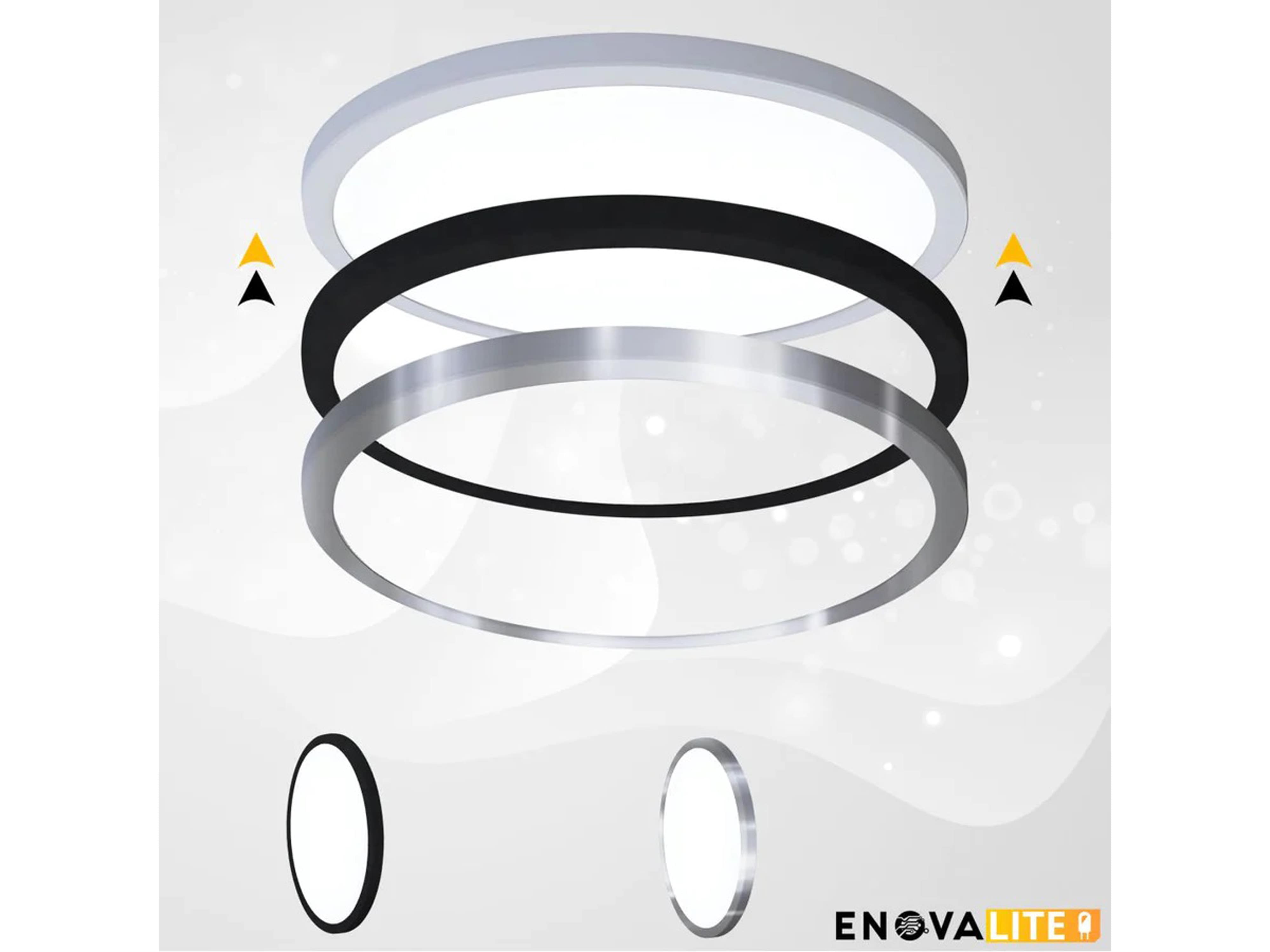 ENOVALITE LED-Panel, EEK: F, 18W, 1880lm, CCT, ø225