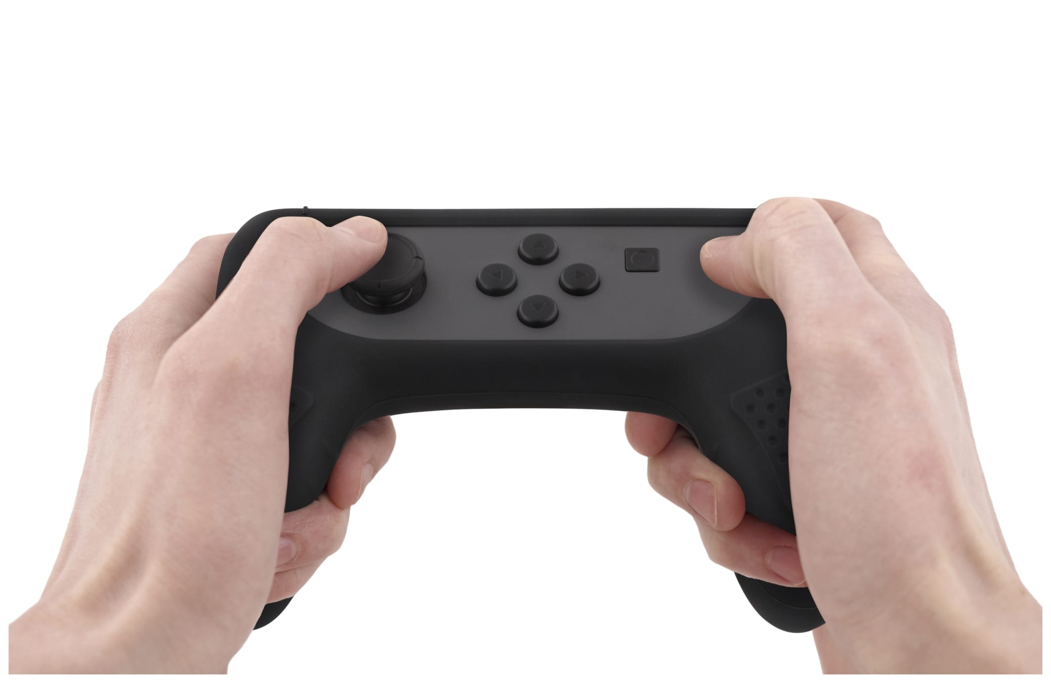 DELTACO GAMING Joy-Con Silikongriffe für Nintendo Switch, schwarz