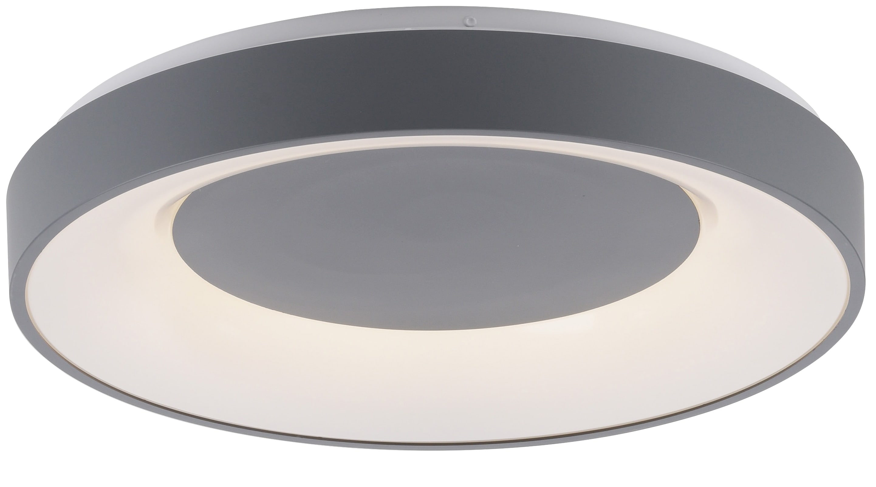 JUST LIGHT LED-Deckenleuchte 14326-18 grau, 26,5 W, 3300 lm, CCT