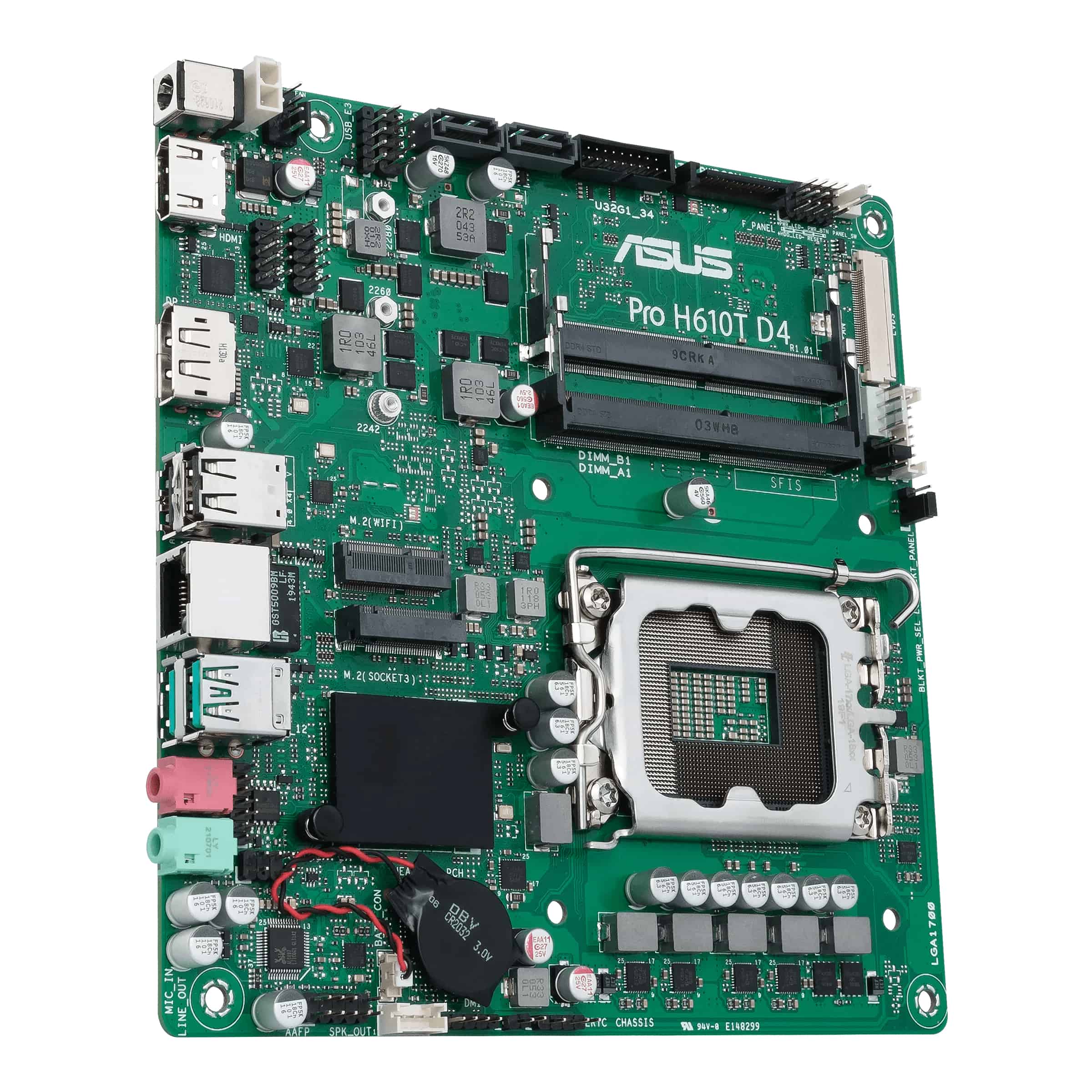 ASUS Motherboard Pro H610T D4-CSM