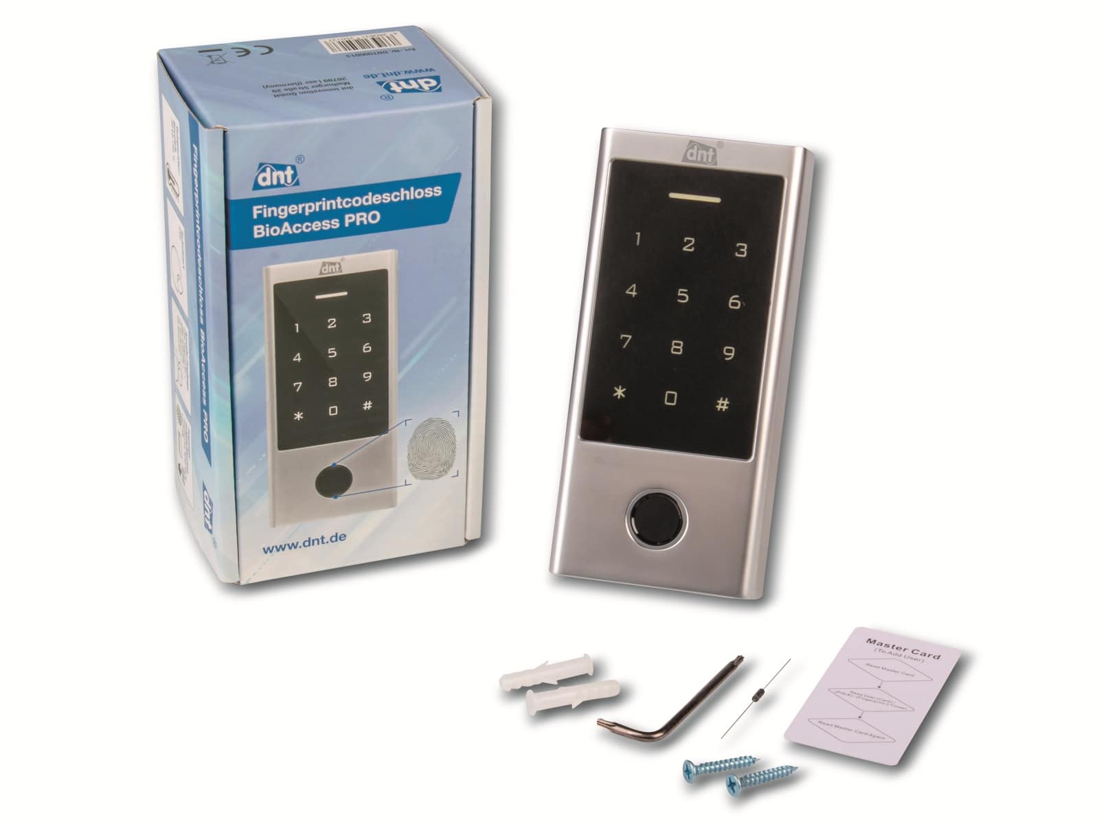 DNT BioAccess PRO Fingerprintsensor Codeschloss