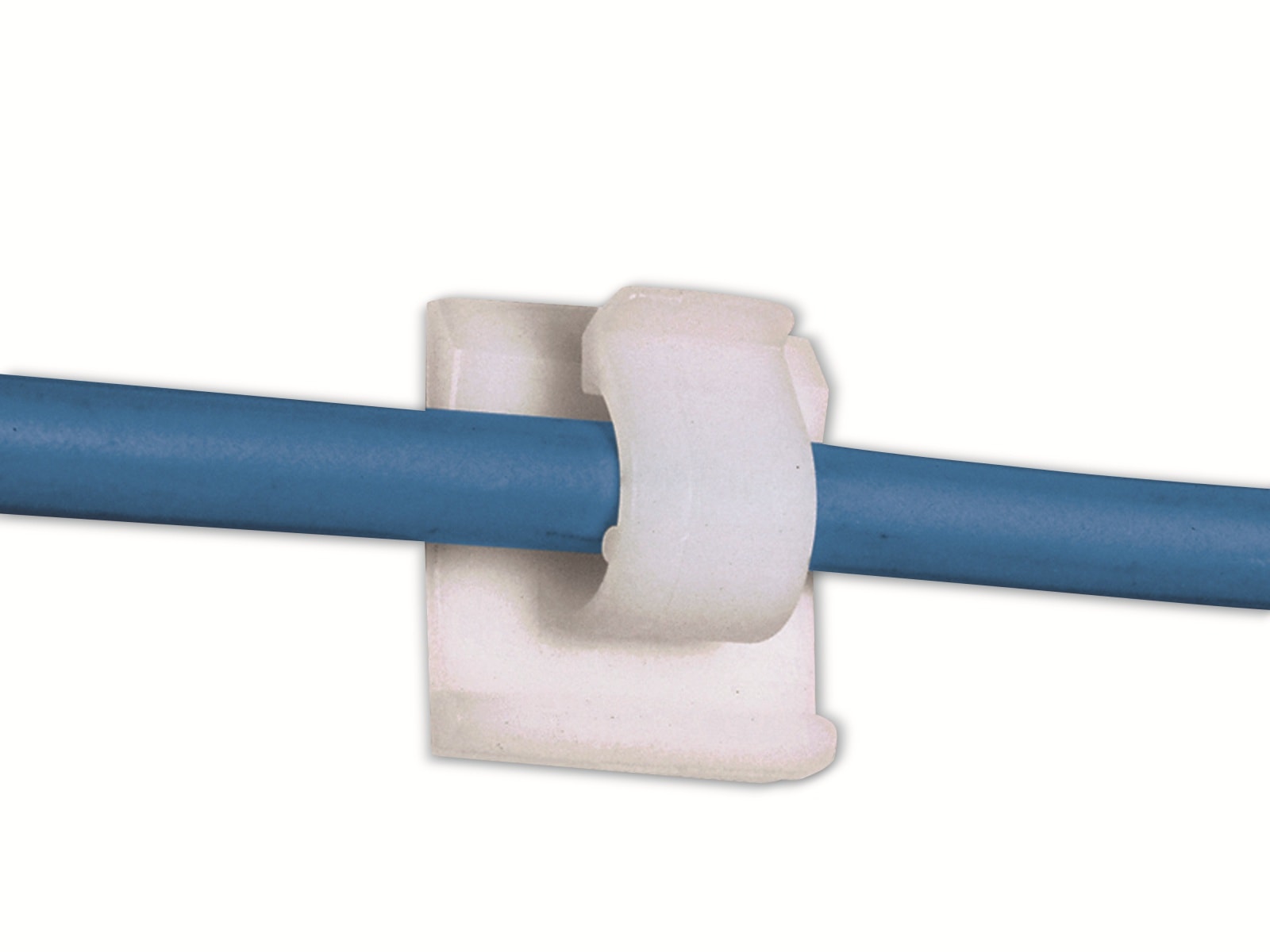 PANDUIT Kabelclip, ACC38-A-C, natur, selbstklebend, 9,60 mm