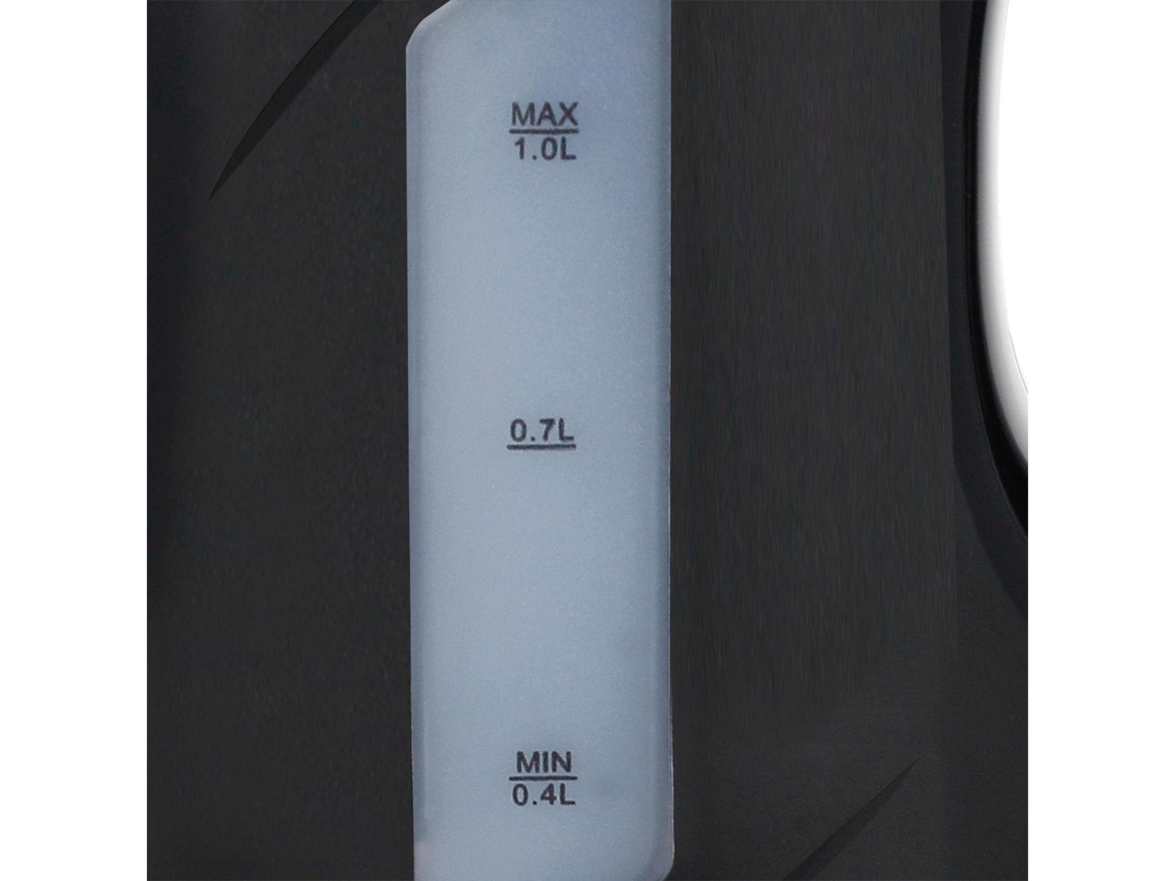 EMERIO Wasserkocher WK-121616.1, 1 L, 900 W, schwarz