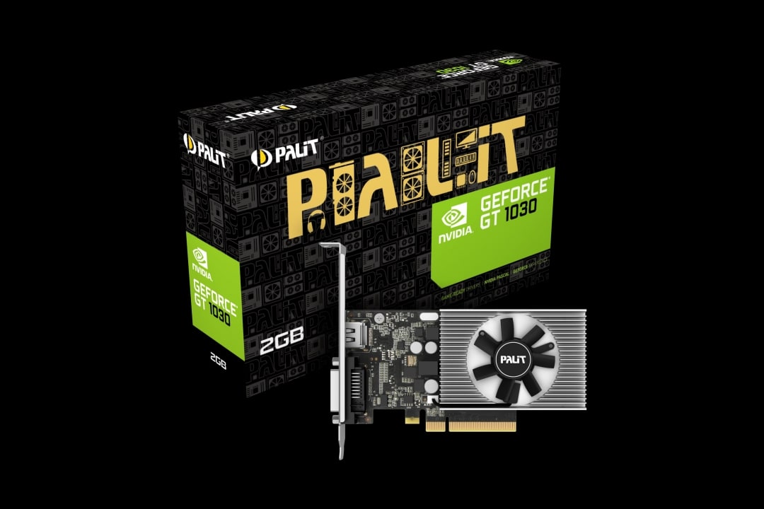 PALIT Grafikkarte GeForce GTX 10 Series GT 1030, 2 GB, DDR4