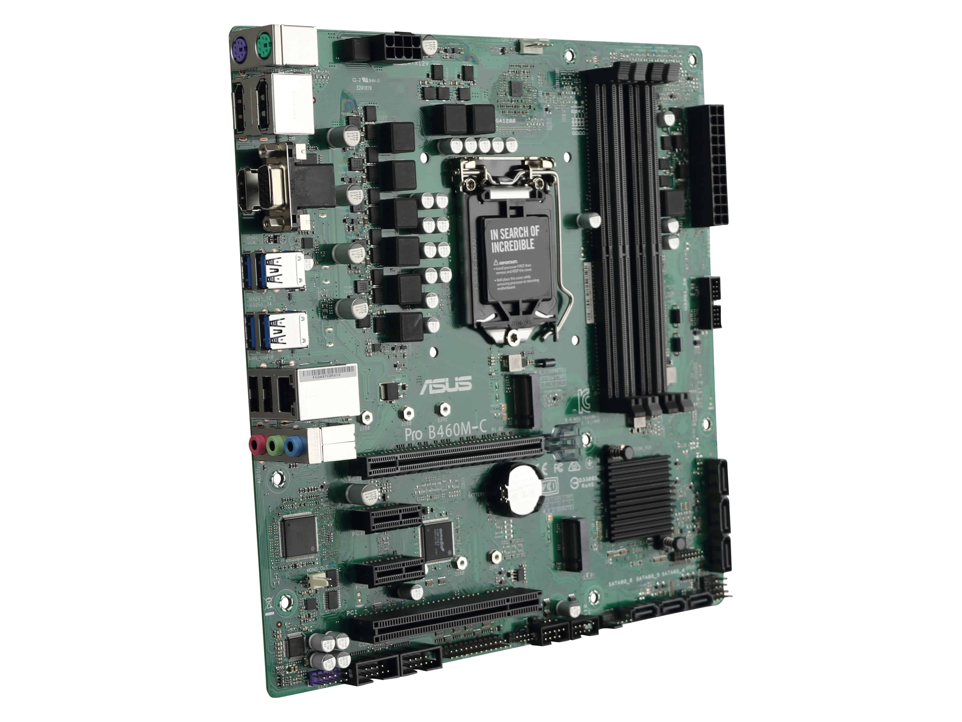 ASUS, Mainboard, PRO B460M-C, Micro-ATX 