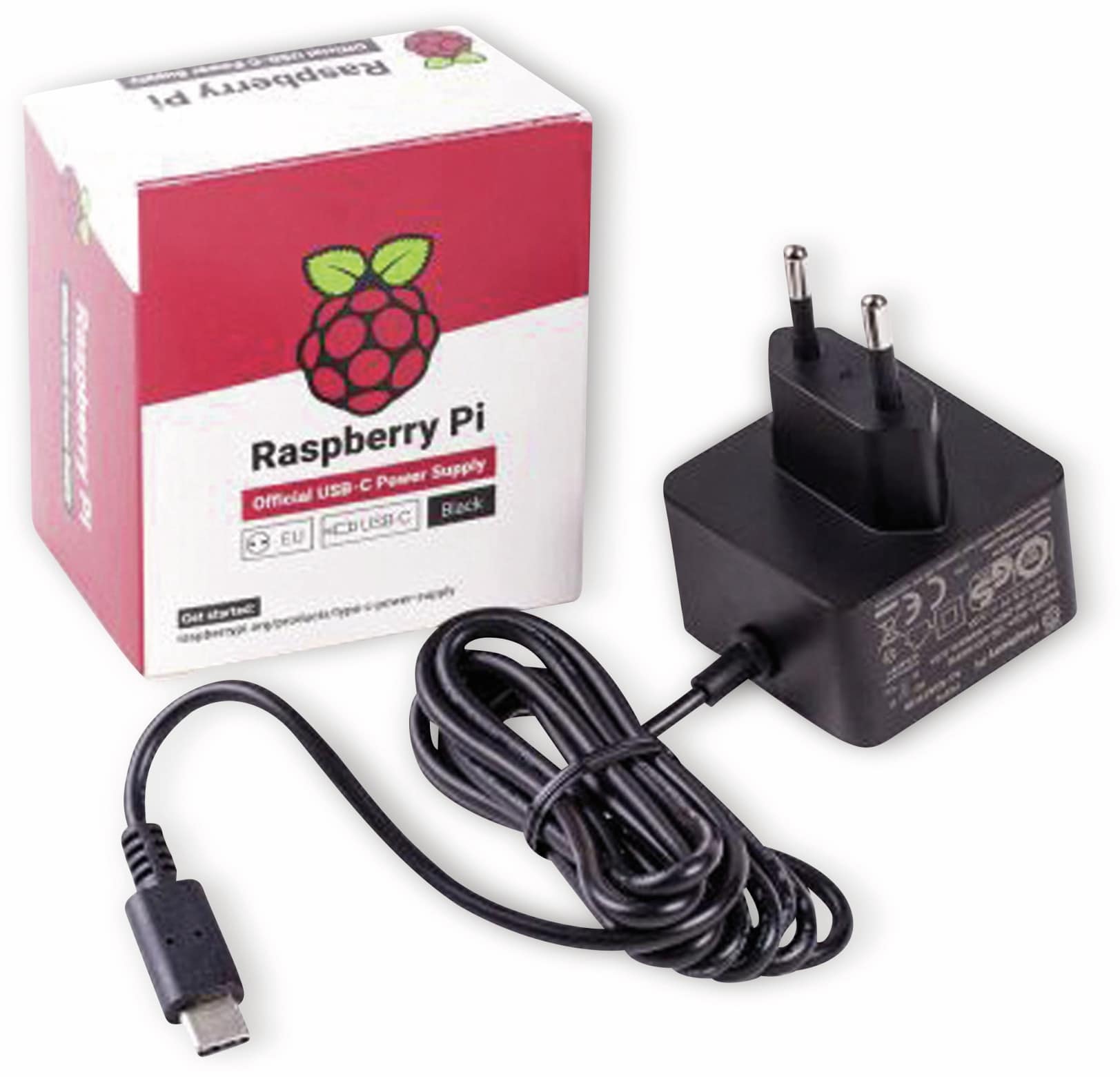 RASPBERRY PI 4 Model B Netzteil, Schwarz