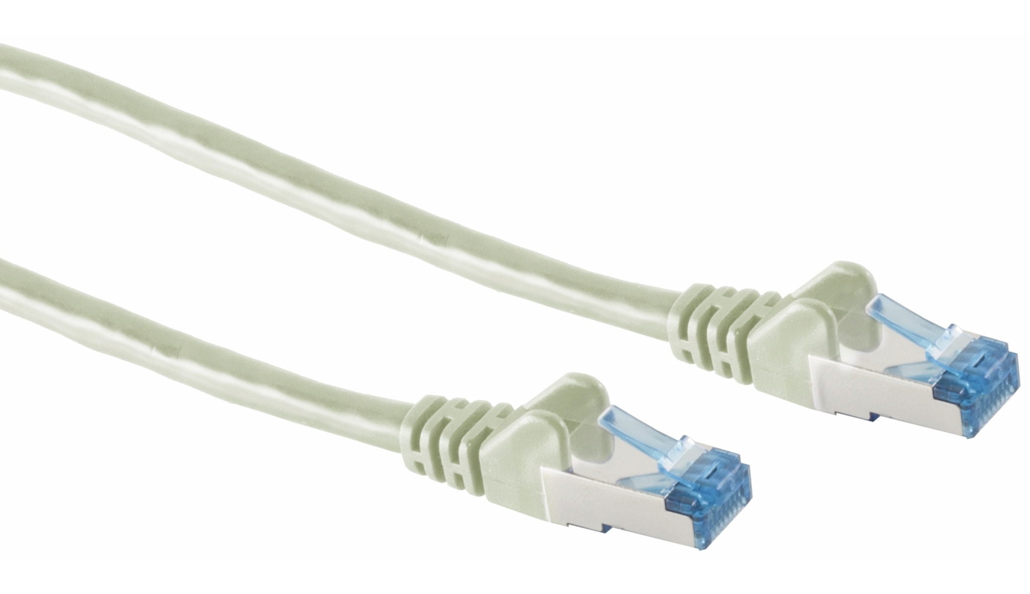 S-IMPULS CAT.6A Patchkabel, 0,25 m, grau