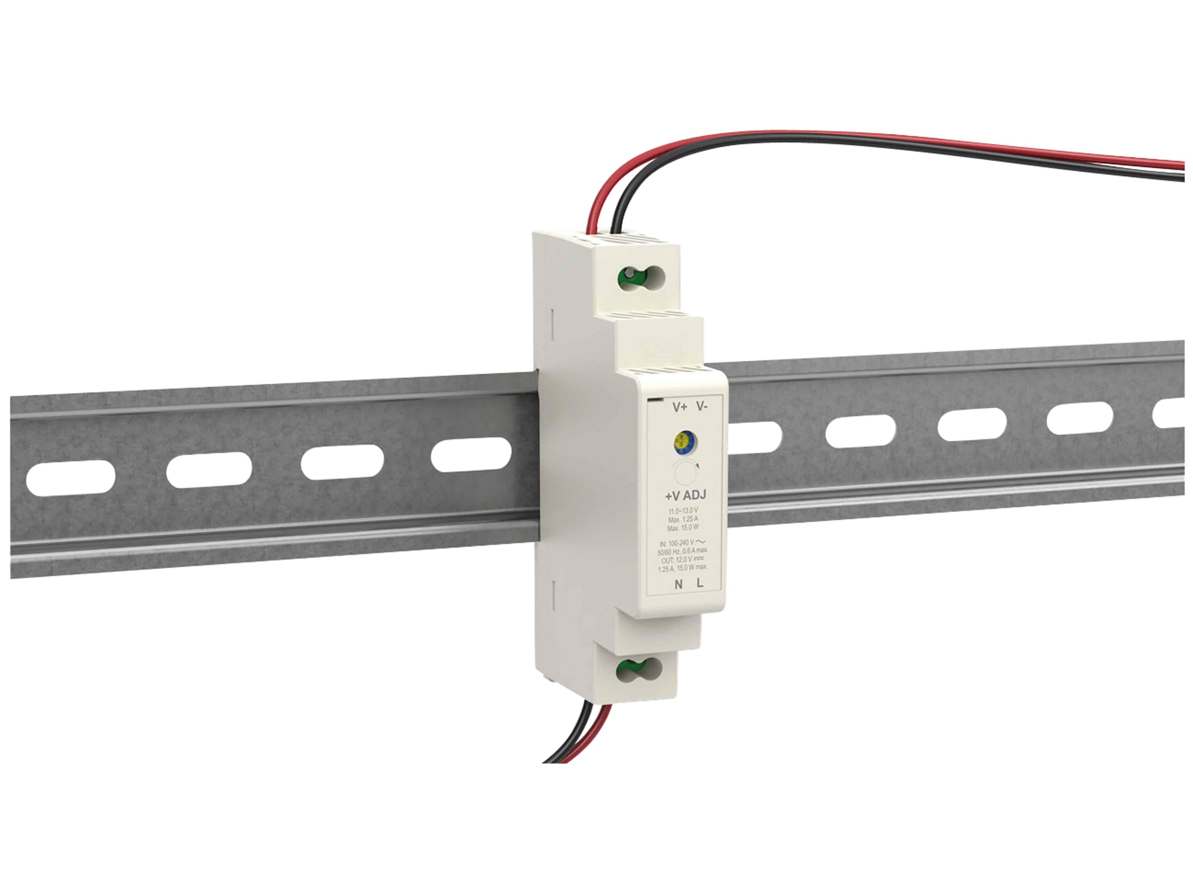 GOOBAY Hutschienen-Netzteil 59573, 12 V, 1,25 A, 15 W