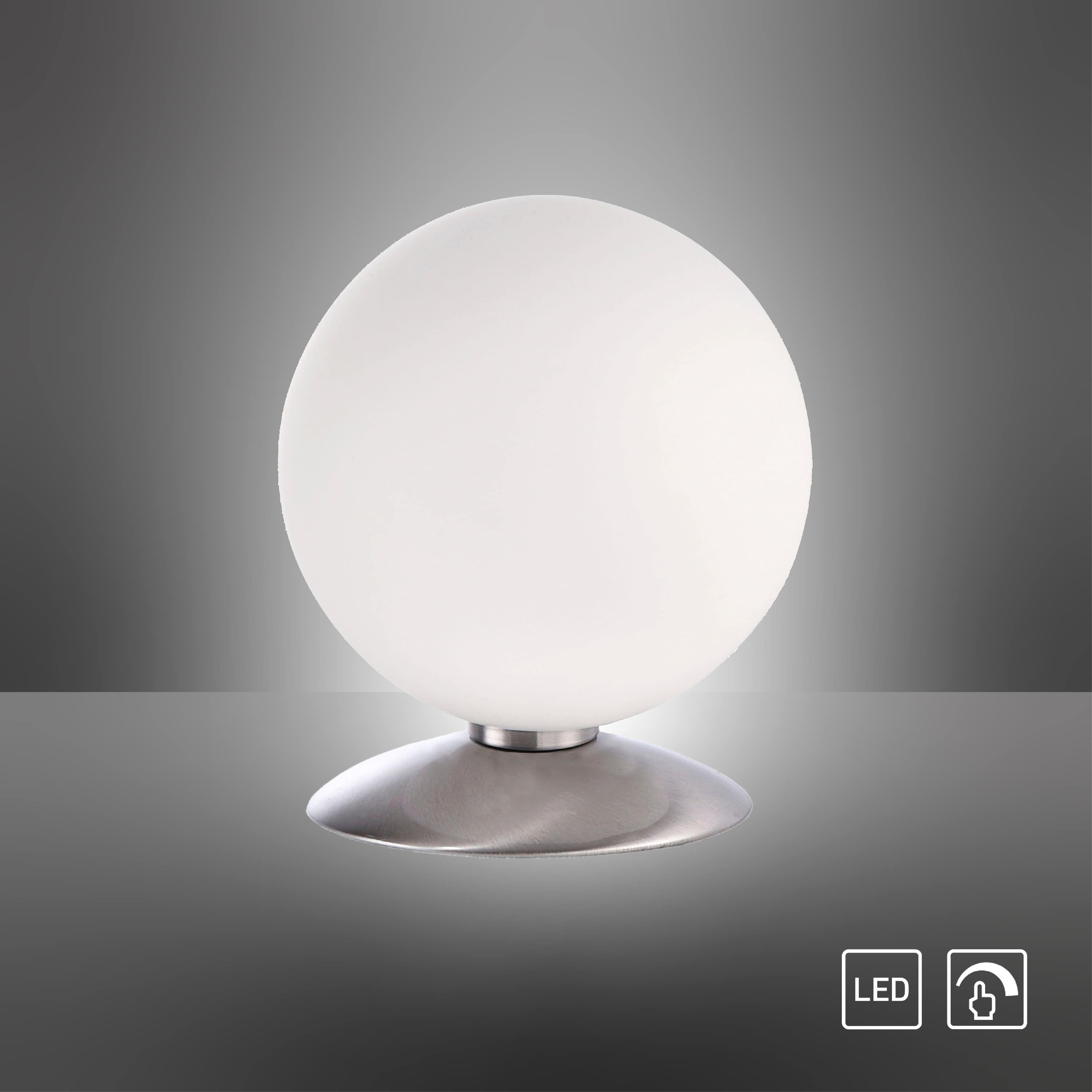 PAUL NEUHAUS LED-Tischleuchte 4013-55 stahl, G9, 3 W, 235 lm, 3000 K 