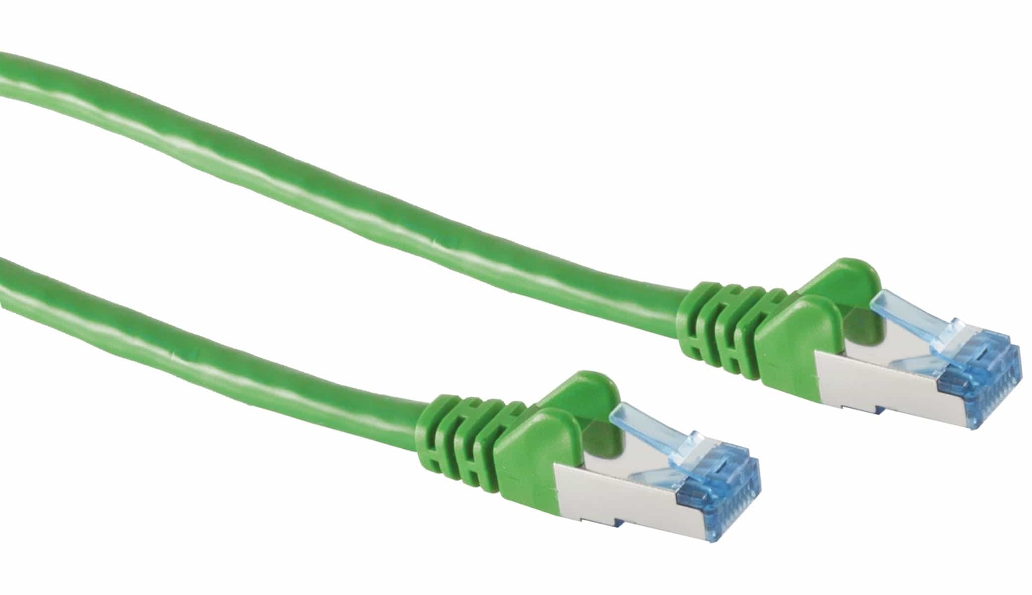 S-IMPULS CAT.6A Patchkabel, 0,5 m, grün