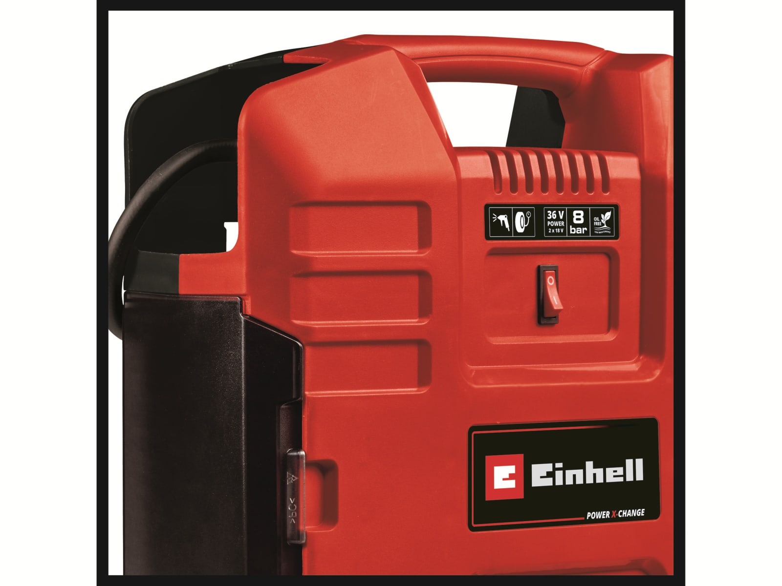 EINHELL Akku-Koffer-Kompressor TE-AC 36/8 Li OF Set - Solo