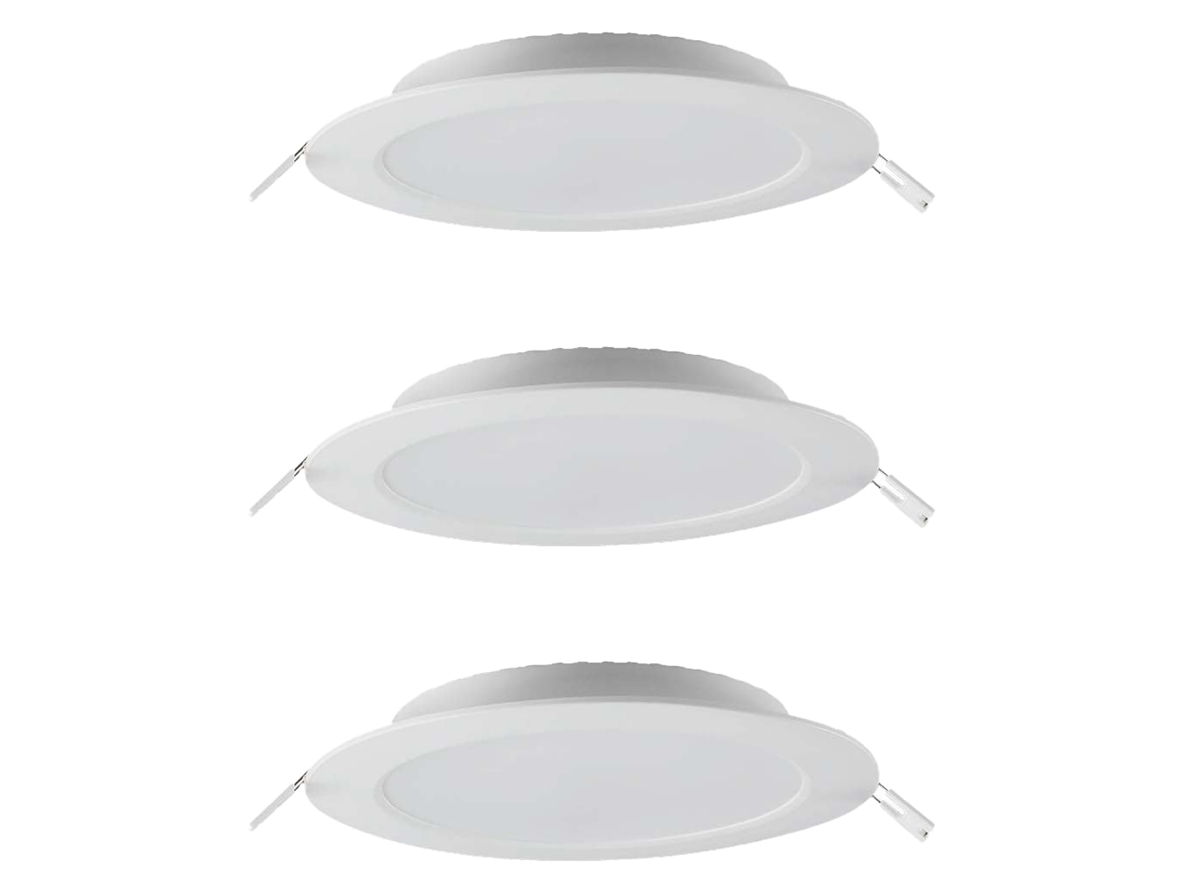 V-TAC LED-Einbauleuchte VT-61003, EEK: E, 3 W, 330 lm, 4000 K, 3 Stück