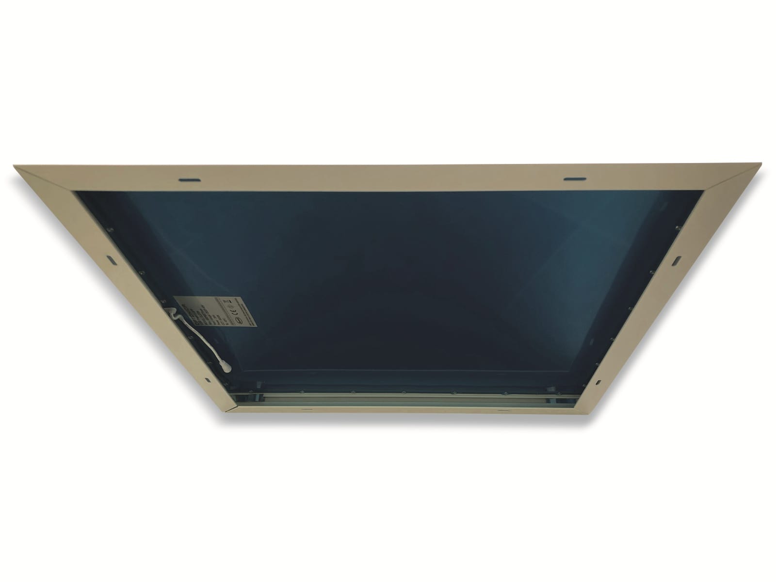 LUXULA Aufbaurahmen LX0710 für LED-Panel 620x620 mm, weiß, Aluminium