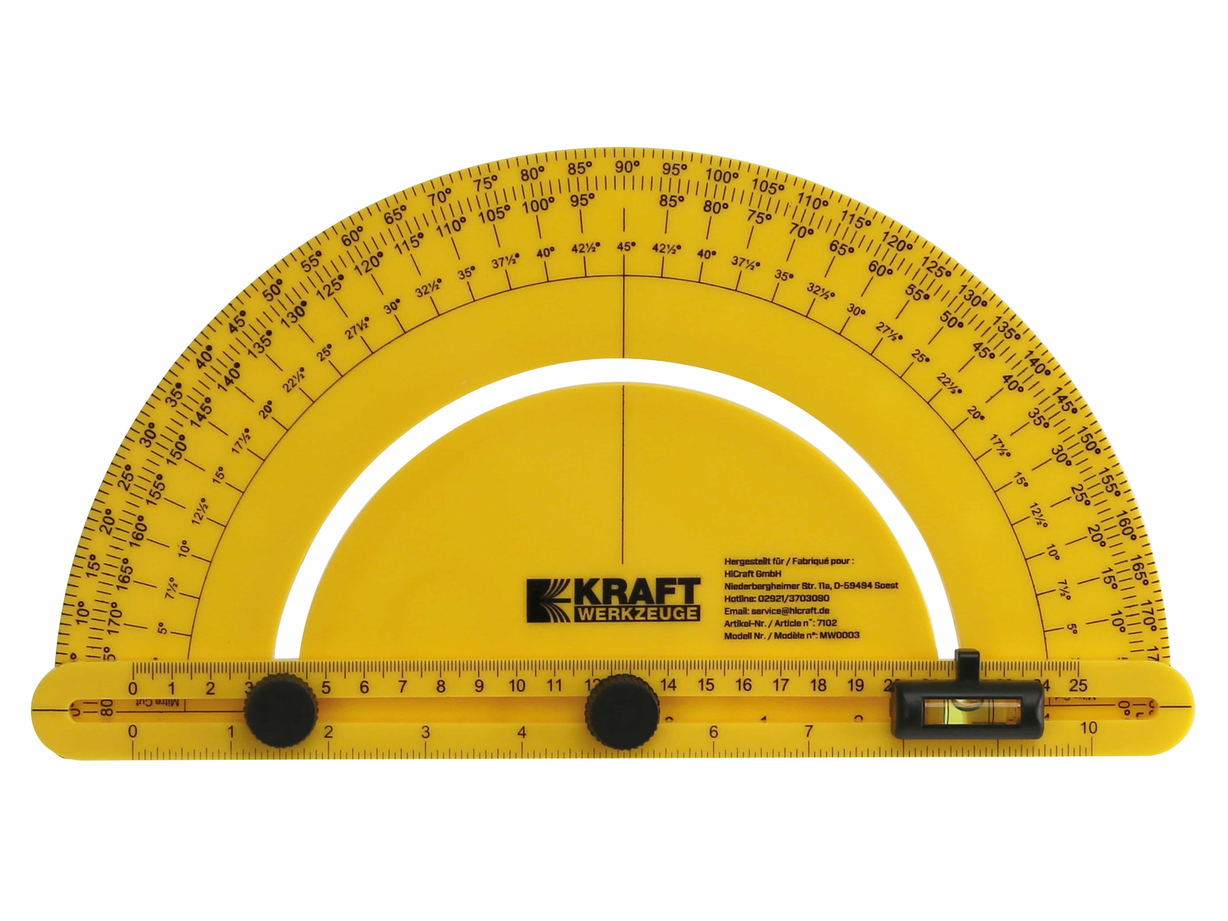 KRAFT Winkelmessschablone 96134