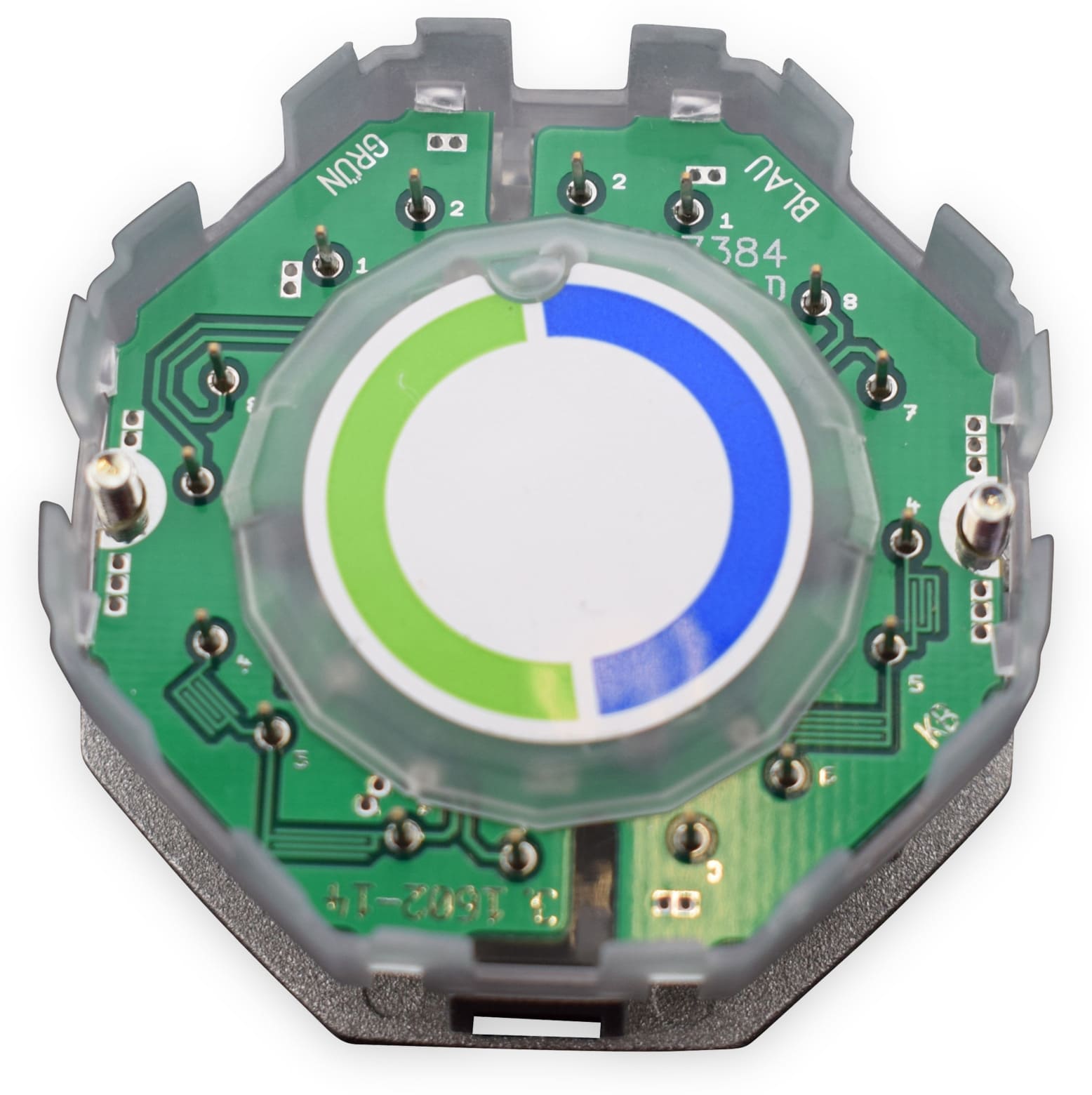 Einsatz für Datendose KOMOS 500, 8(4), CAT.3, 4x RJ-45