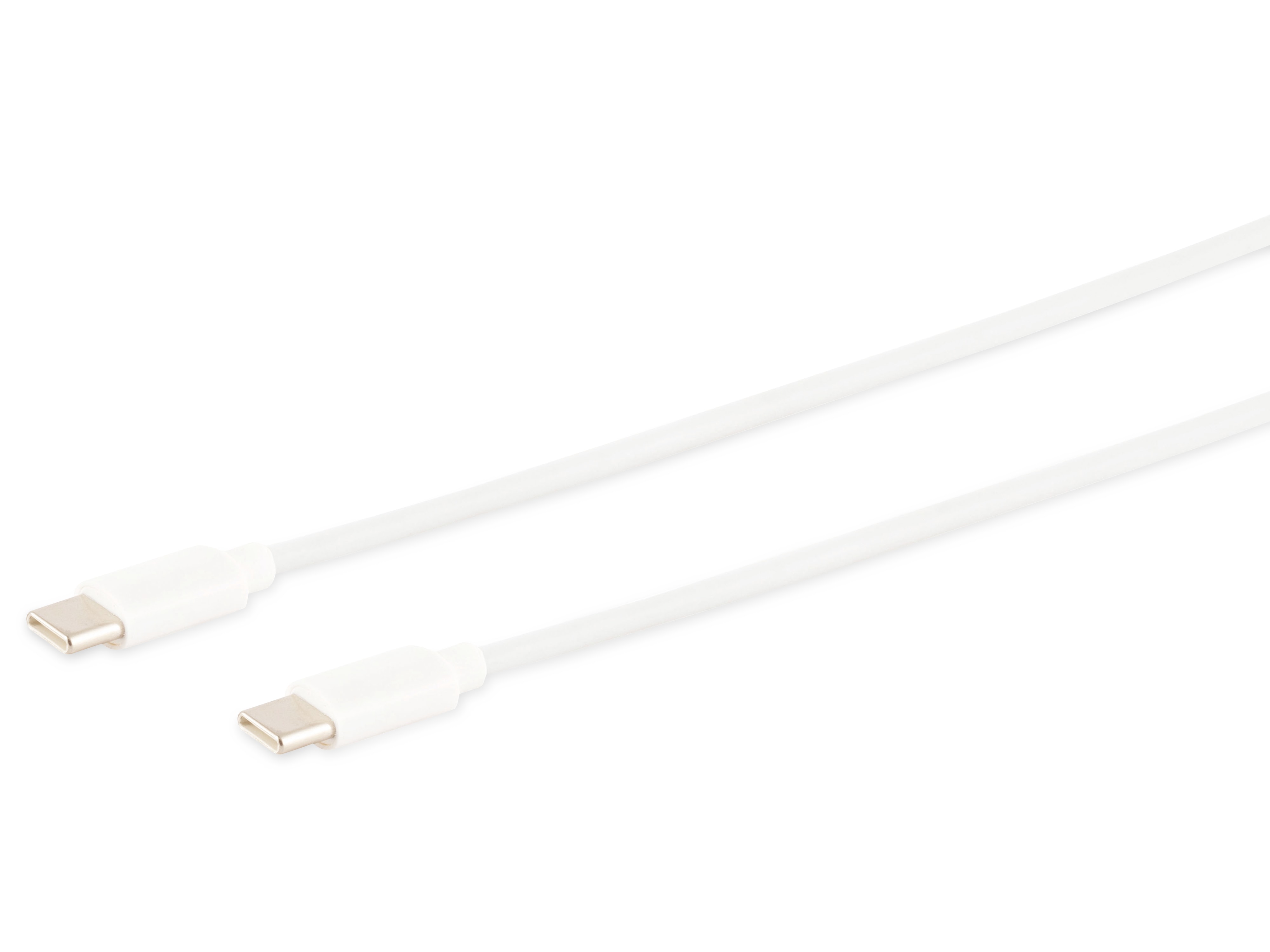 S-IMPULS USB-C Ladekabel, 2.0, ABS, weiß, 2,0 m