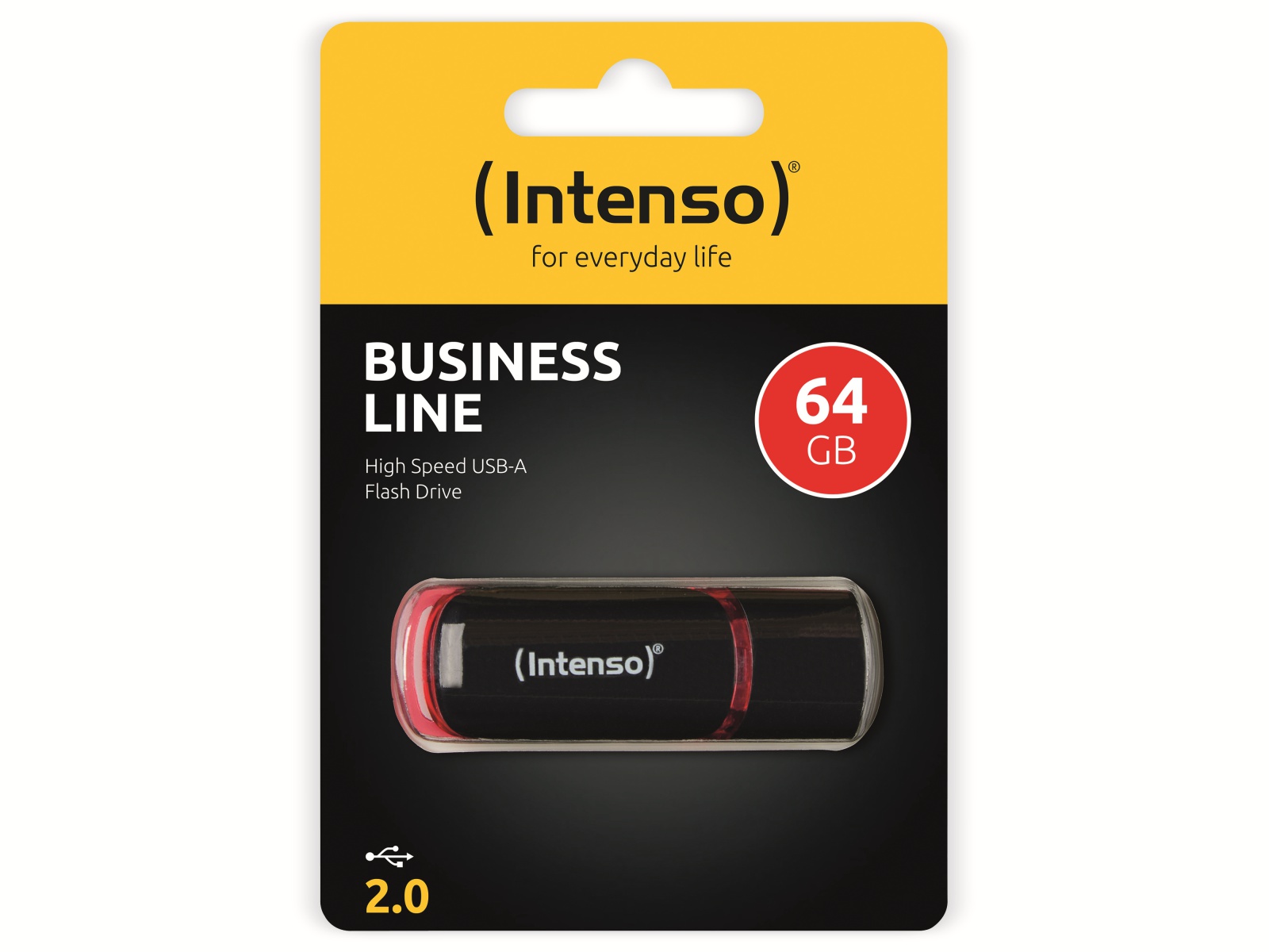 INTENSO USB 2.0 Speicherstick Business Line, 64 GB