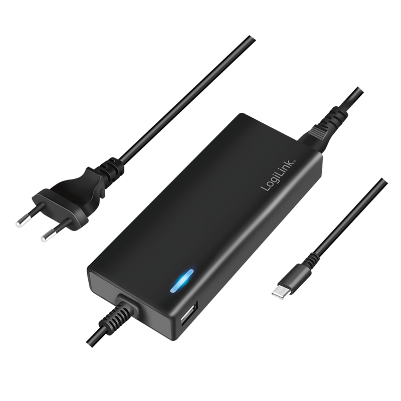 LOGILINK USB-C Tischladeadapter PA0271, USB-C, USB-A, 77W