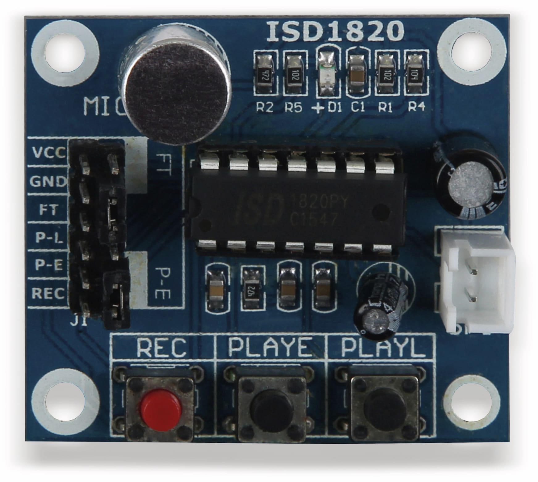 JOY-IT Soundrecorder und Abspielgerät 