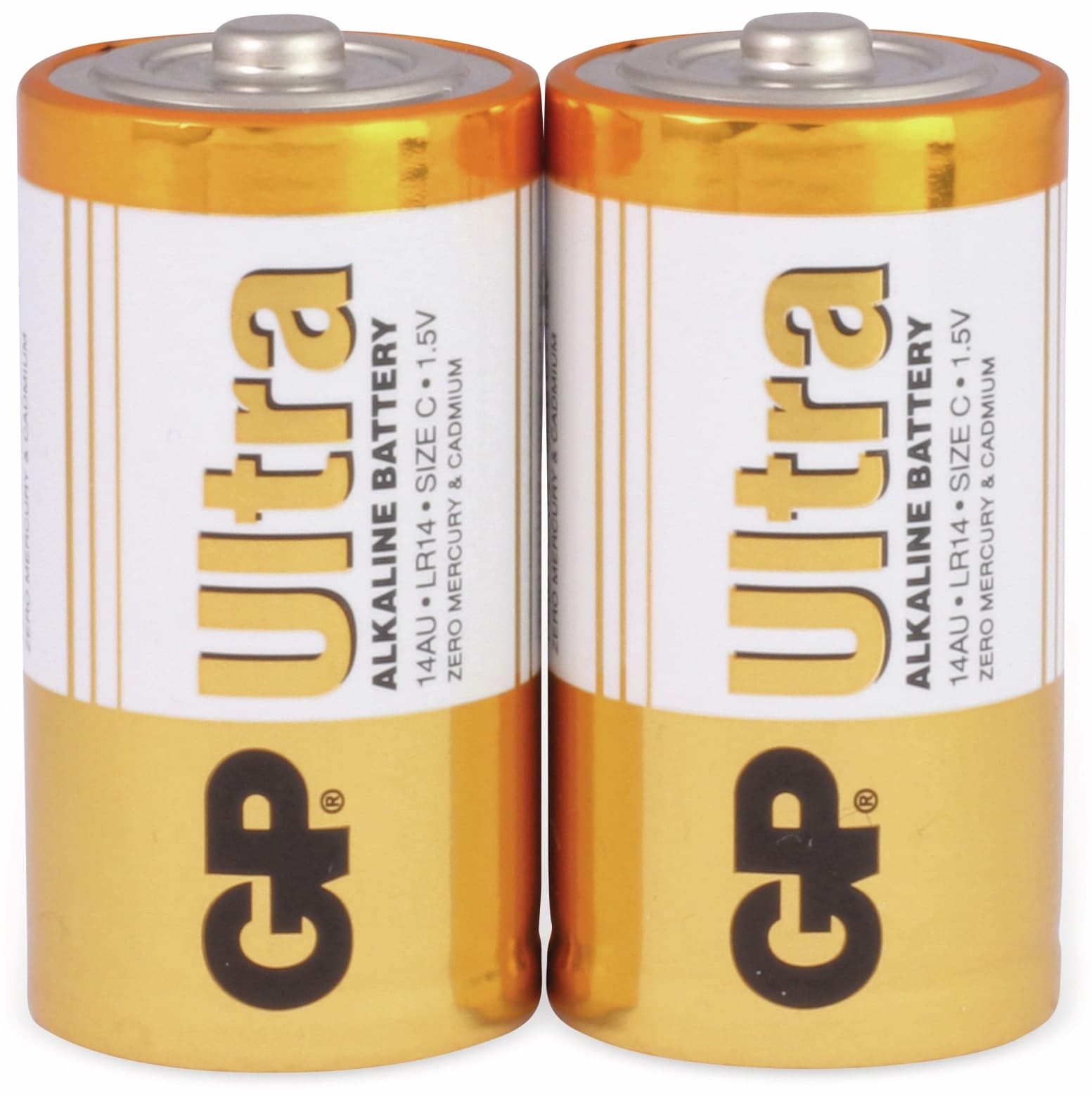 GP Baby-Batterien ULTRA ALKALINE, 2 Stück