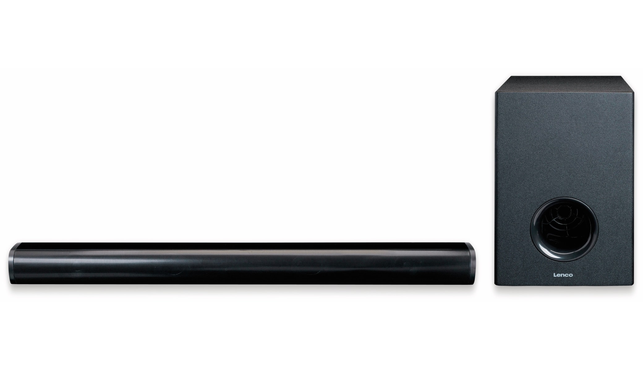 Lenco Soundbar SBW-800, Bluetooth, USB, mit Subwoofer, schwarz