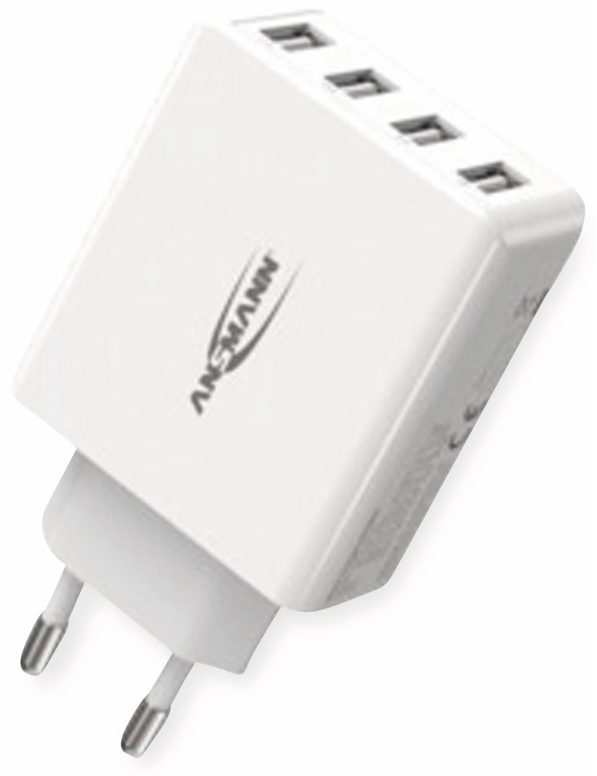 ANSMANN USB-Ladegerät HC430, 30 W, 5 V, 3 A, 4-Port, weiß