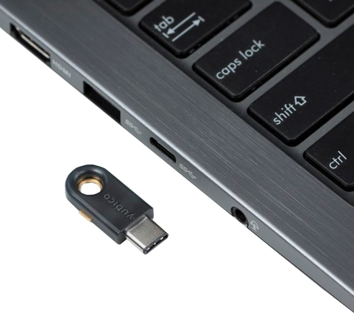 YUBIKO Sicherheitsschlüssel YubiKey 5C