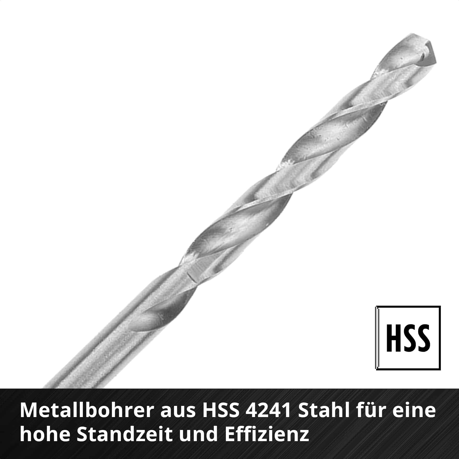 EINHELL Bit- & Bohrer-Set, 108773, M-Case, 39-teilig