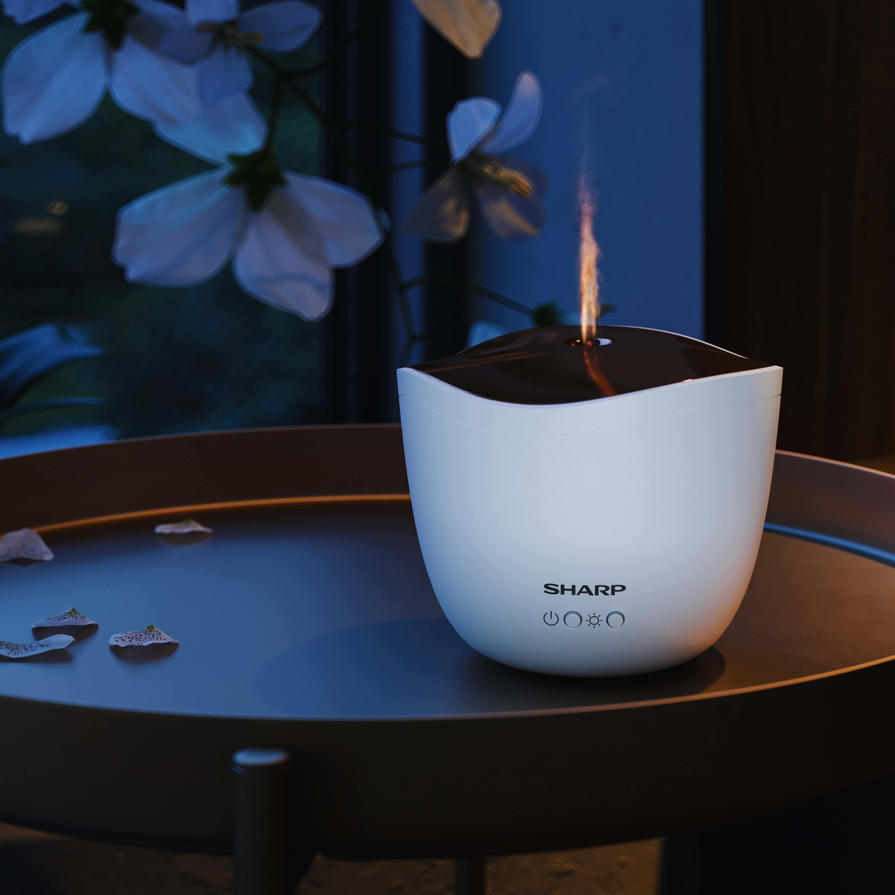 SHARP Aroma-Diffuser DF-A1E-W, weiß/rose-gold