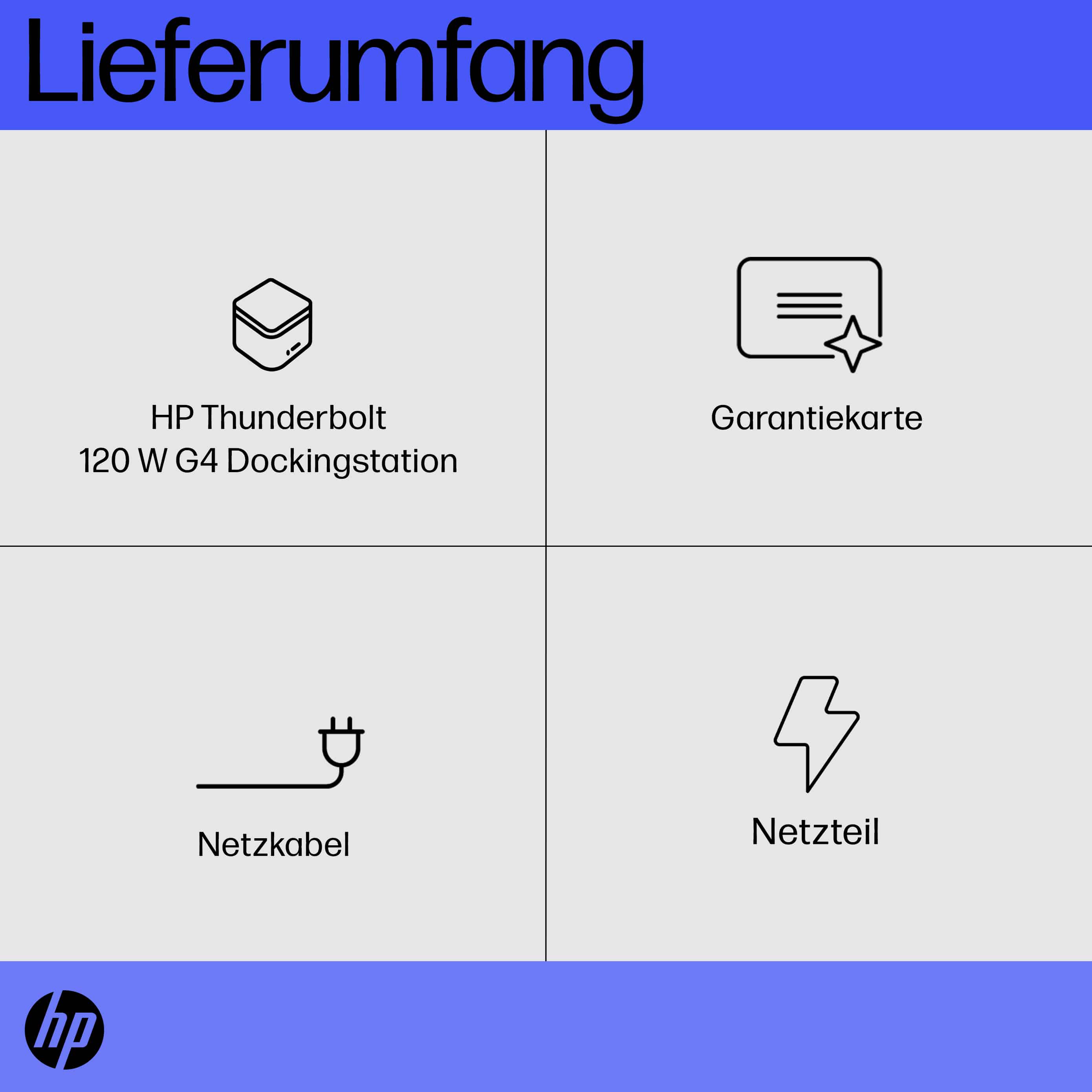 HP Dockingstation ZBook Thunderbolt G4 120W