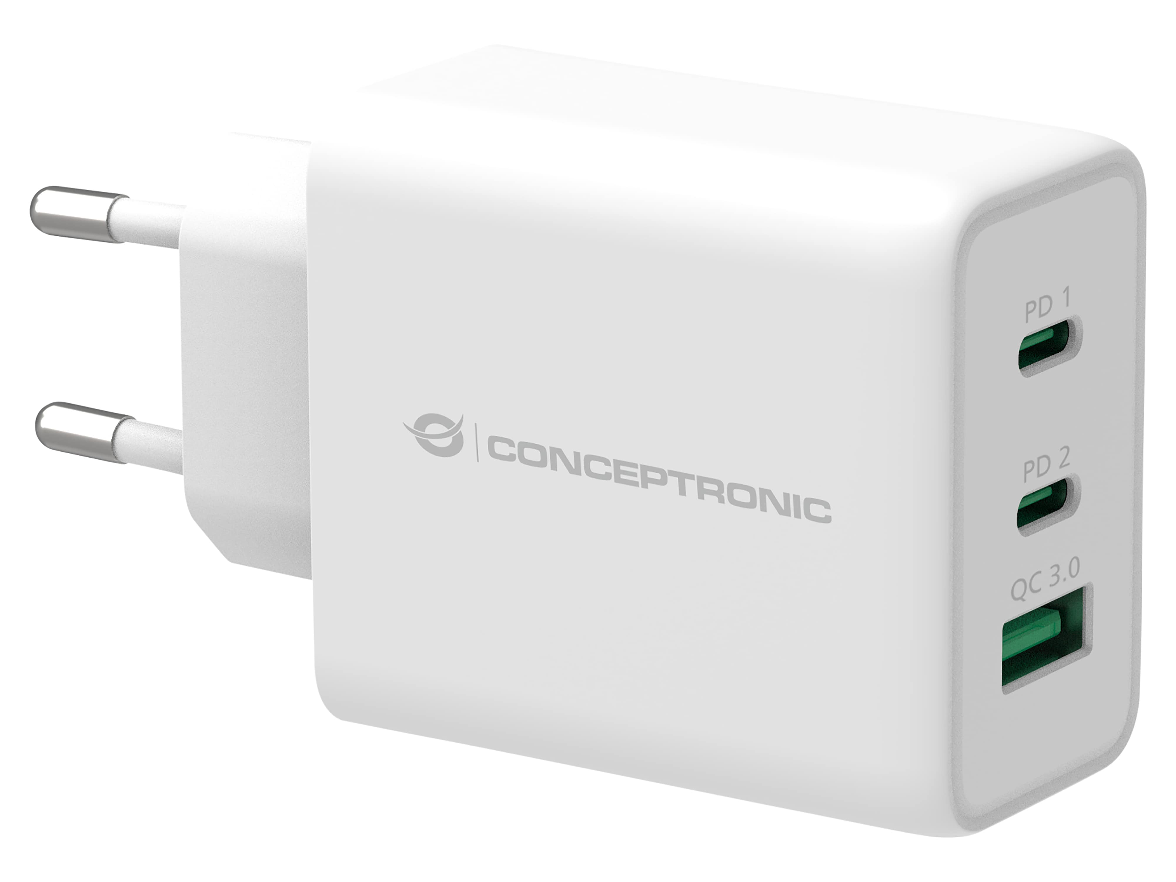 CONCEPTRONIC USB-Ladegerät ALTHEA12W 2x USB-C USB-A 65W