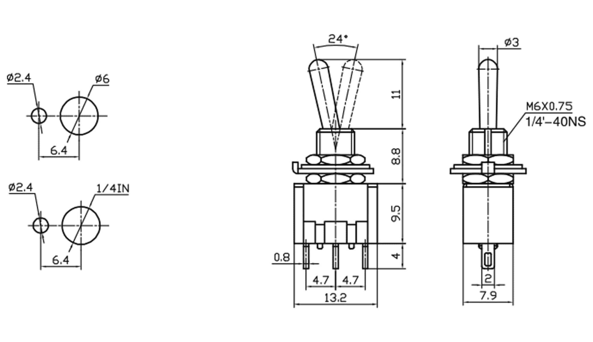 Kippschalter MTS-103-A1