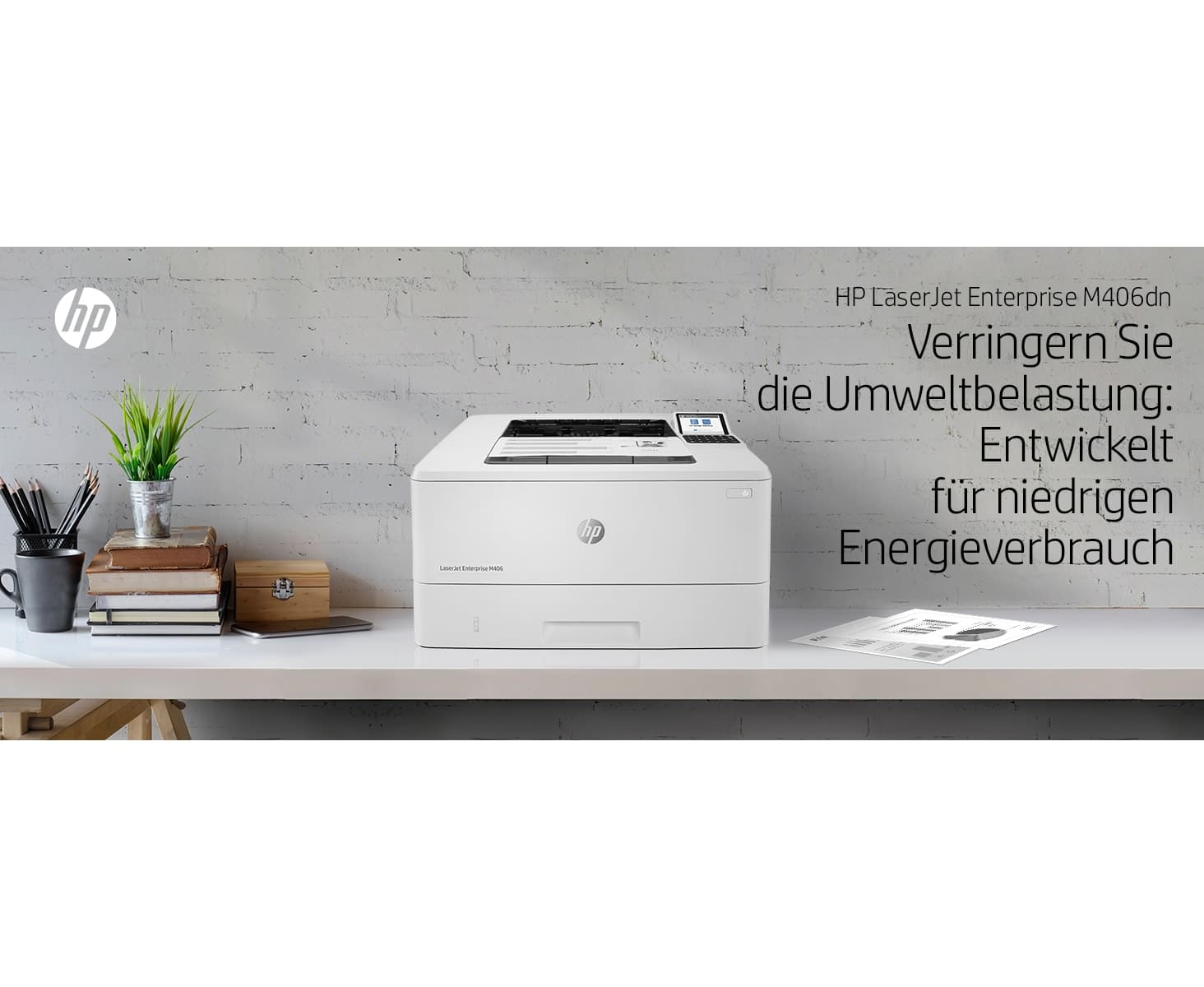 HP Laserdrucker LaserJet Enterprise M406DN