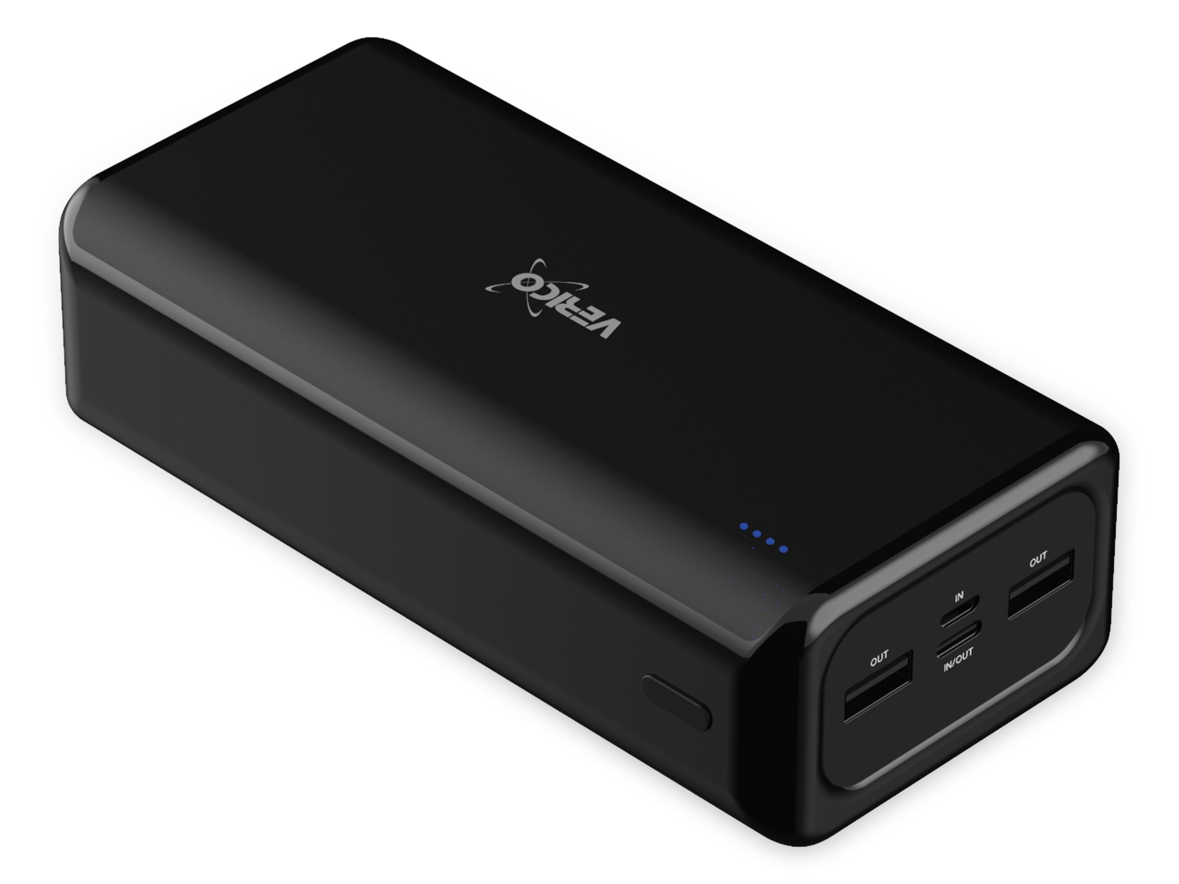 VERICO USB Powerbank Power Pro PD V2, 30.000mAh, schwarz