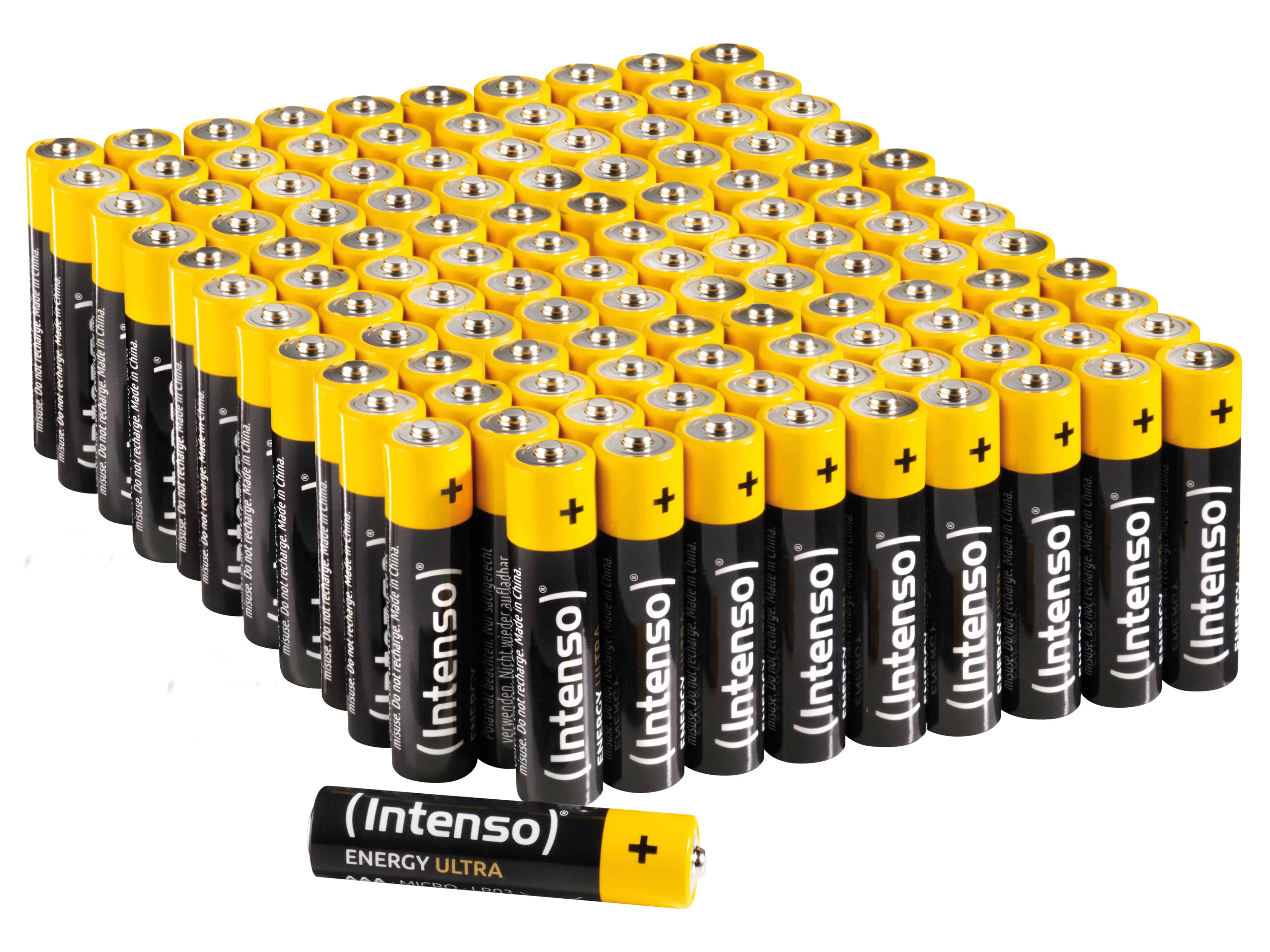 INTENSO Batterie-Set Energy Ultra, AAA LR03, 120 Stück