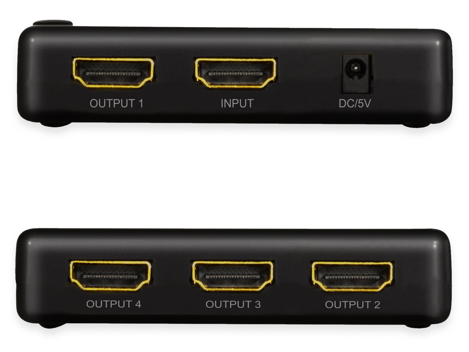 LOGILINK HDMI-Splitter HD0036, 1x4-Port, 4K/30 Hz, schlank