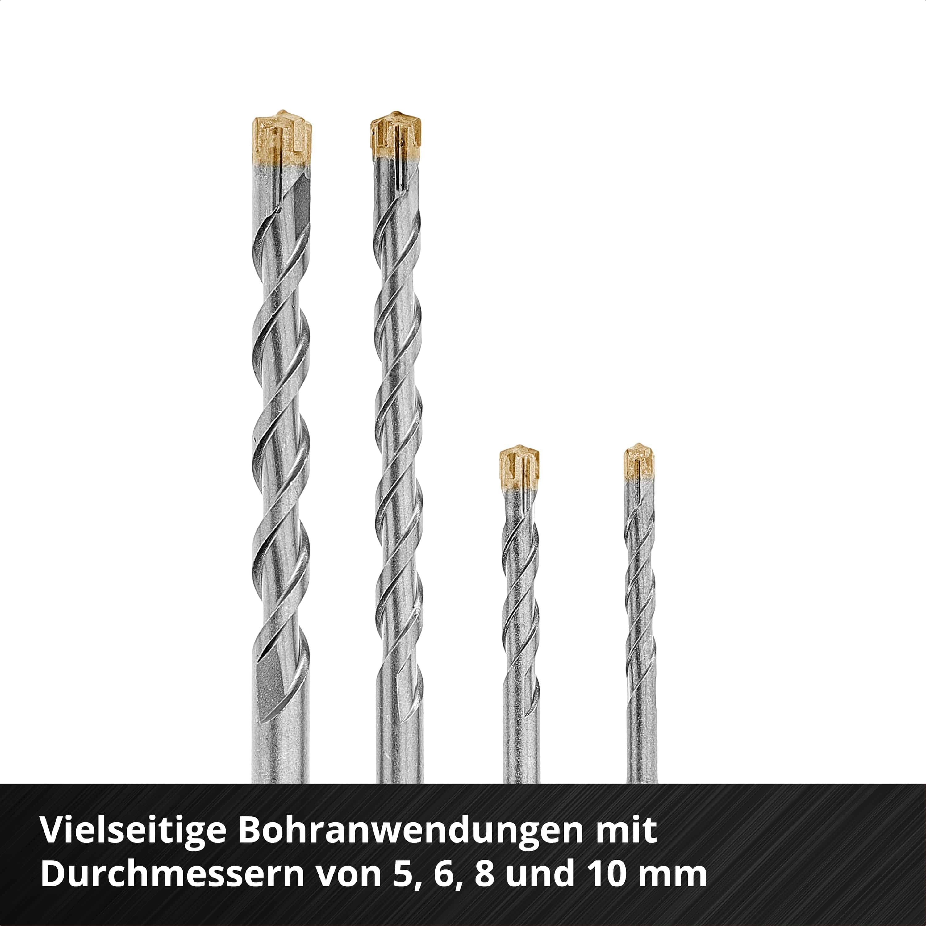 KWB SDS-Plus Hammerbohrer-Set, 268492, 110 mm + 160 mm, 4-teilig