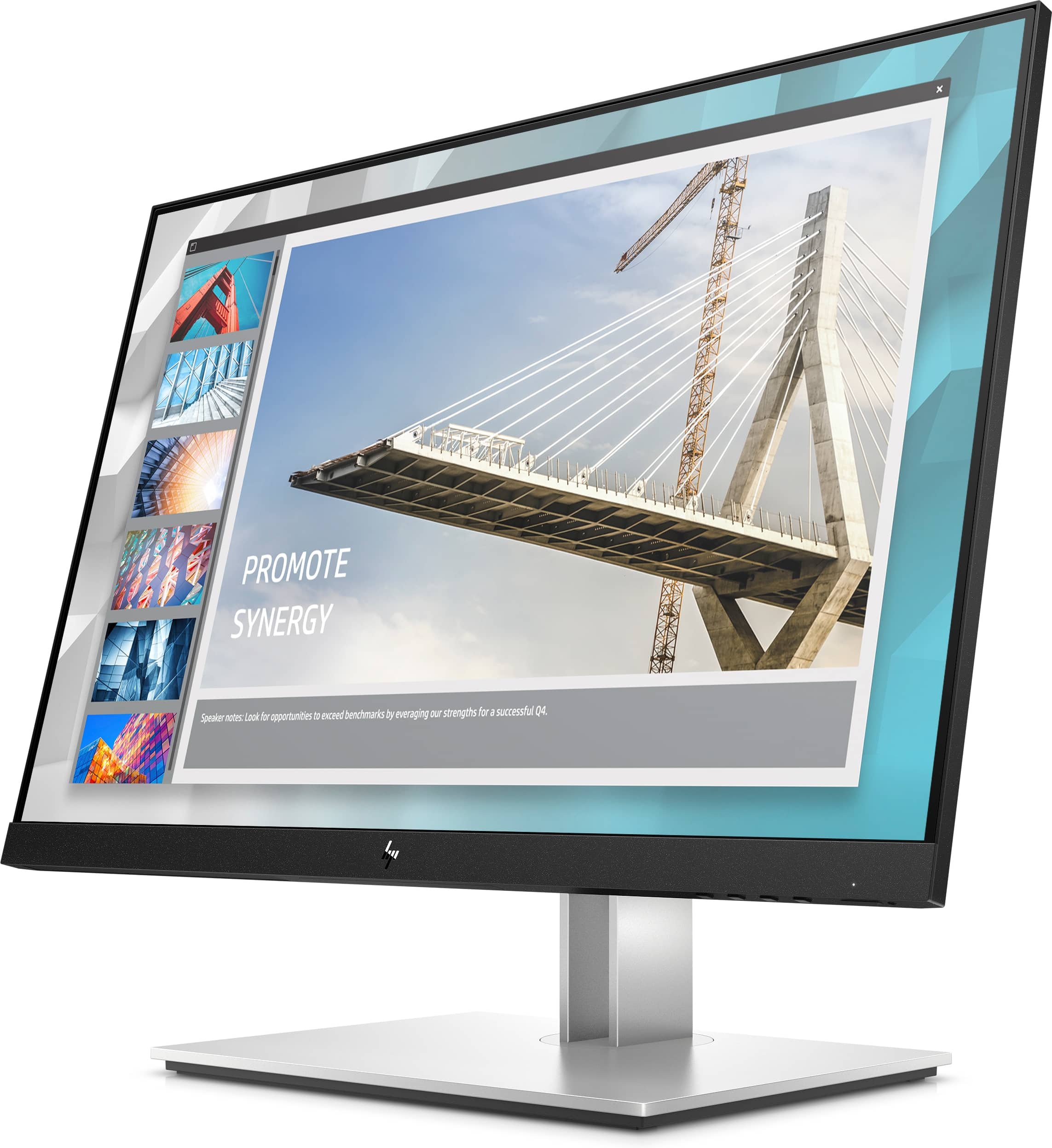 HP Monitor E24i G4, 61cm/24'', 1920x1200, 16:10, 5ms, HDMI, VGA, USB, DisplayPort