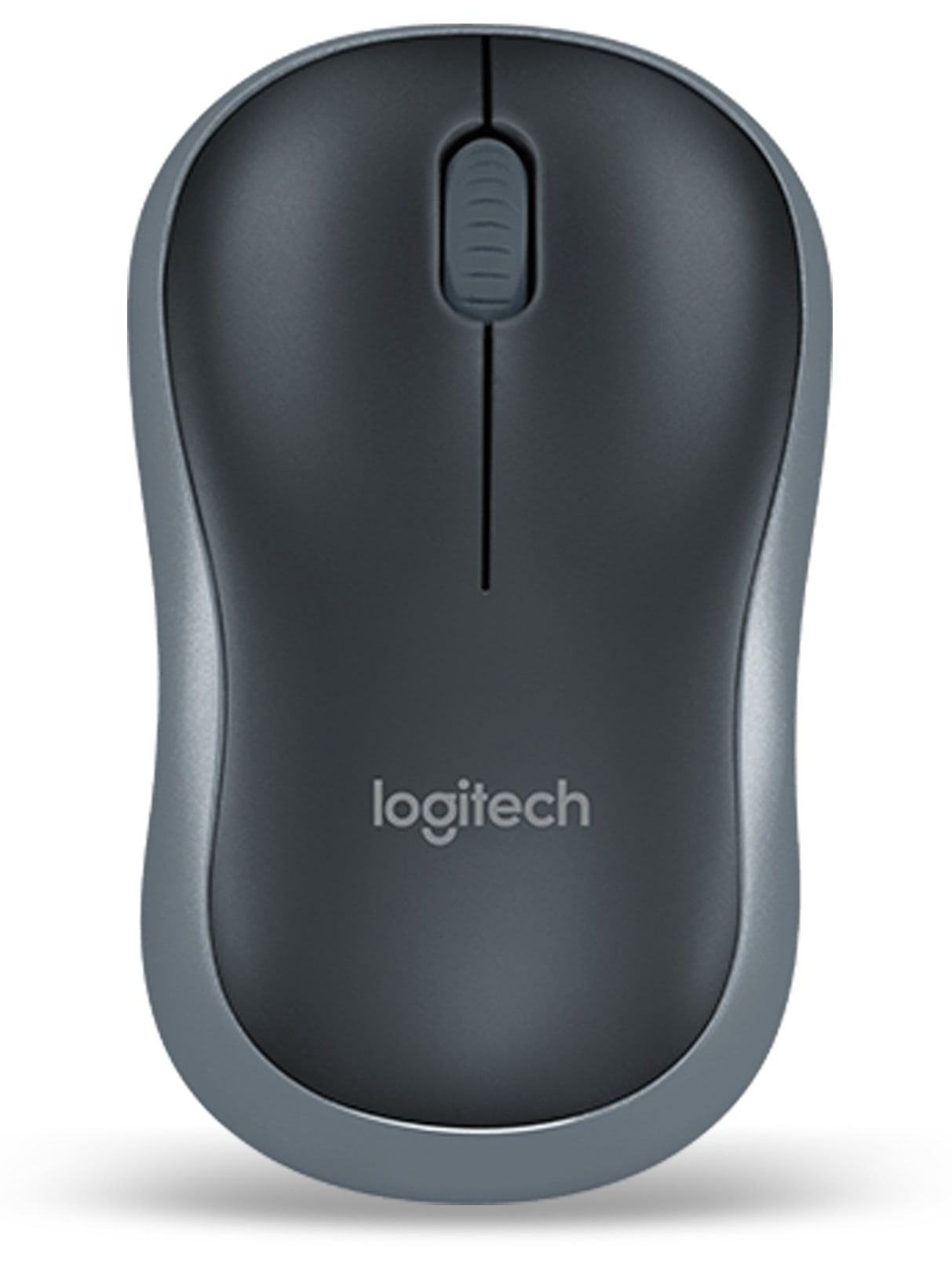 LOGITECH Funkmaus M185, optisch, 1000 dpi, grau