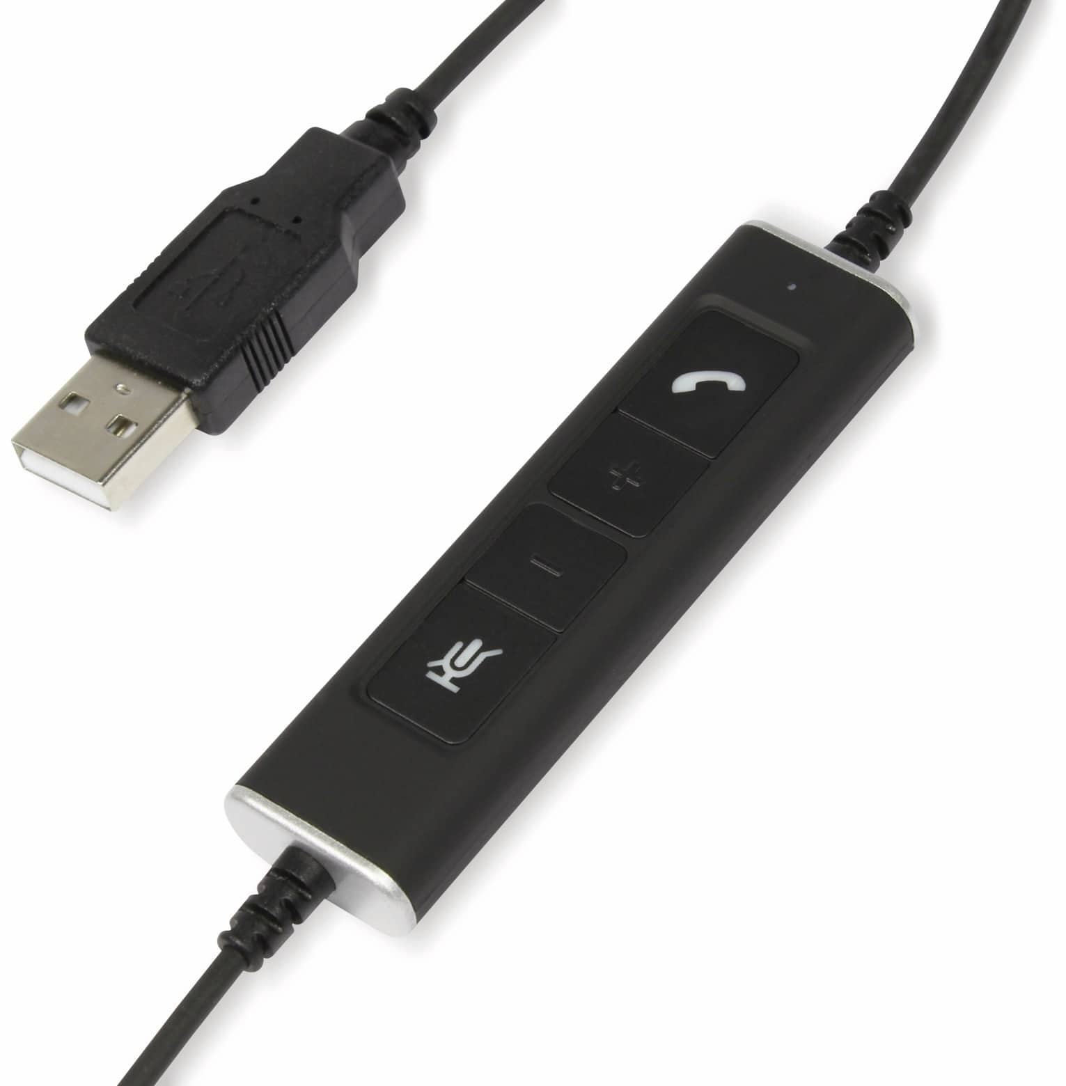 PLUSONIC Headset 6337-10.1P, USB, Monaural
