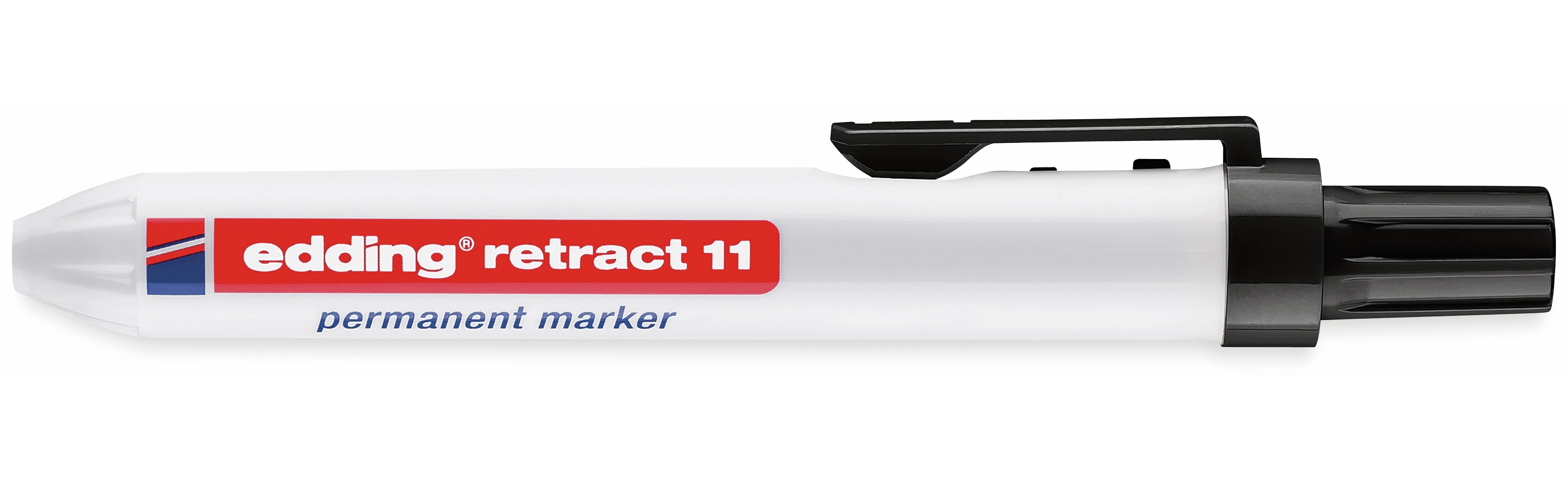 EDDING Permanent-Marker e-11 retract, schwarz