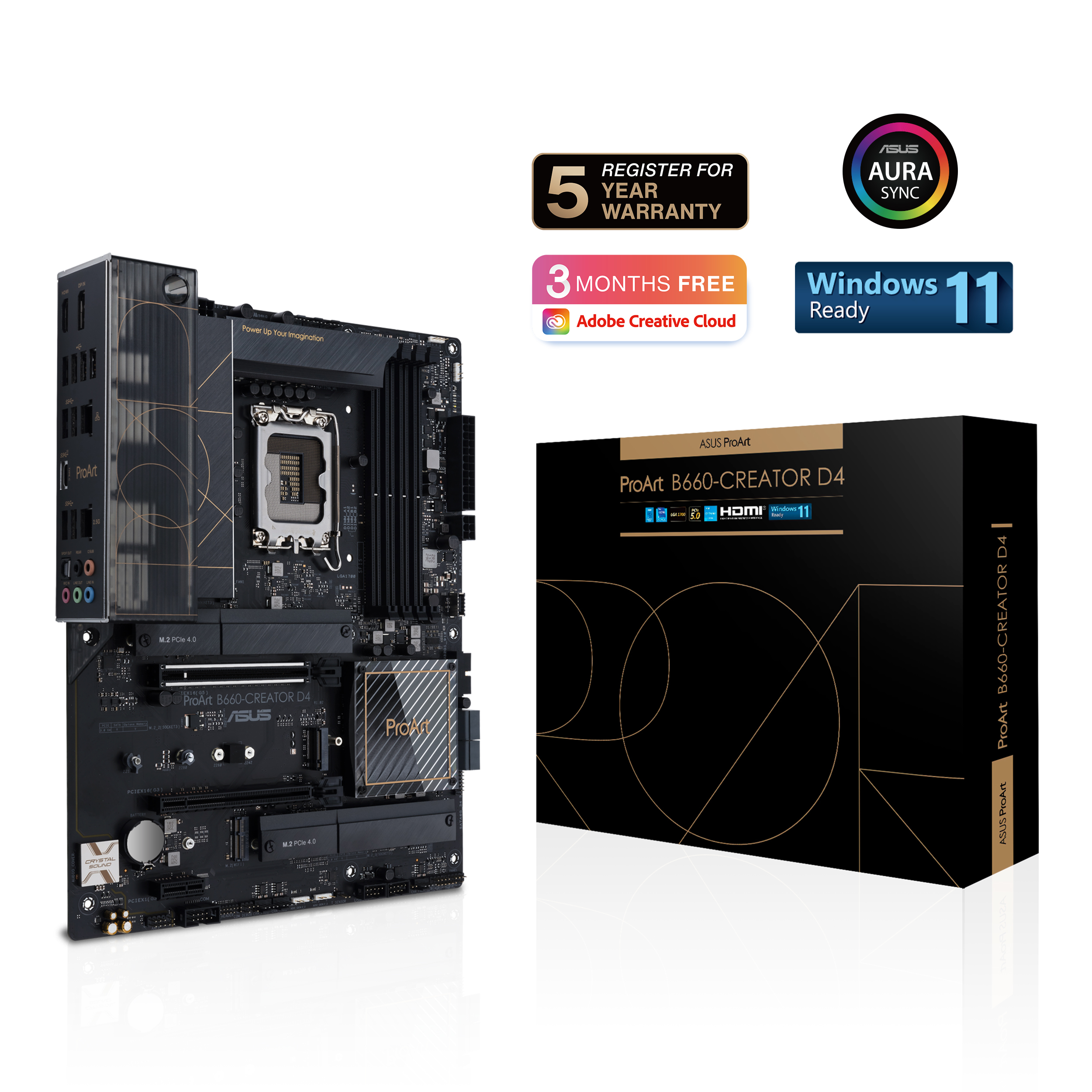 ASUS Mainboard PROART B660-CREATOR D4