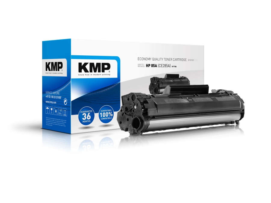 KMP Toner kompatibel für HP 85A (CE285A), schwarz