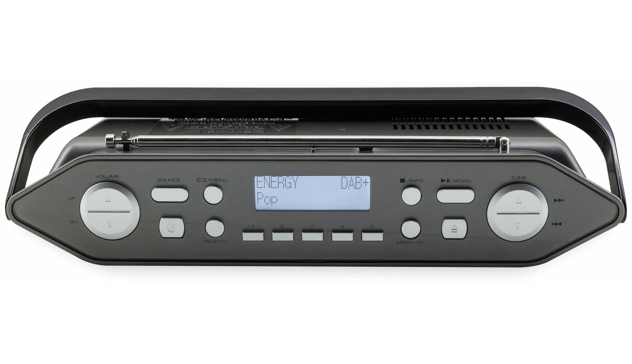 SOUNDMASTER DAB-Radio RCD1770AN, schwarz/silber